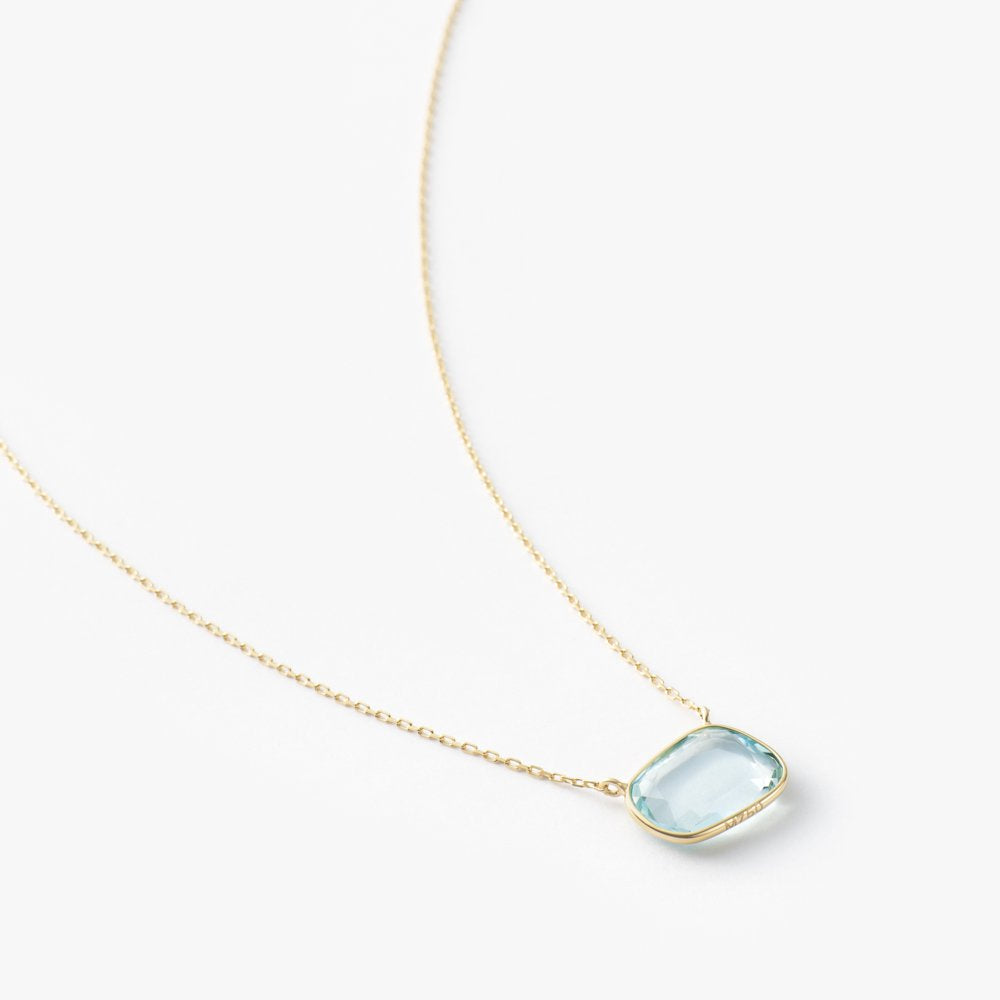 マリハ ネックレス K18 スカイブルートパーズ