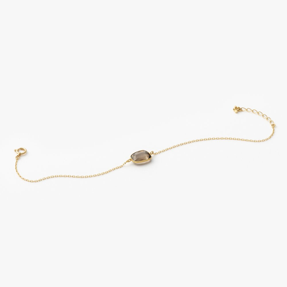 マリハ ブレスレット 天然石 スモーキークォーツ