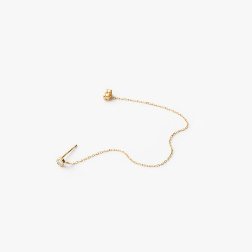 マリハ チェーンピアス 願い星 K18