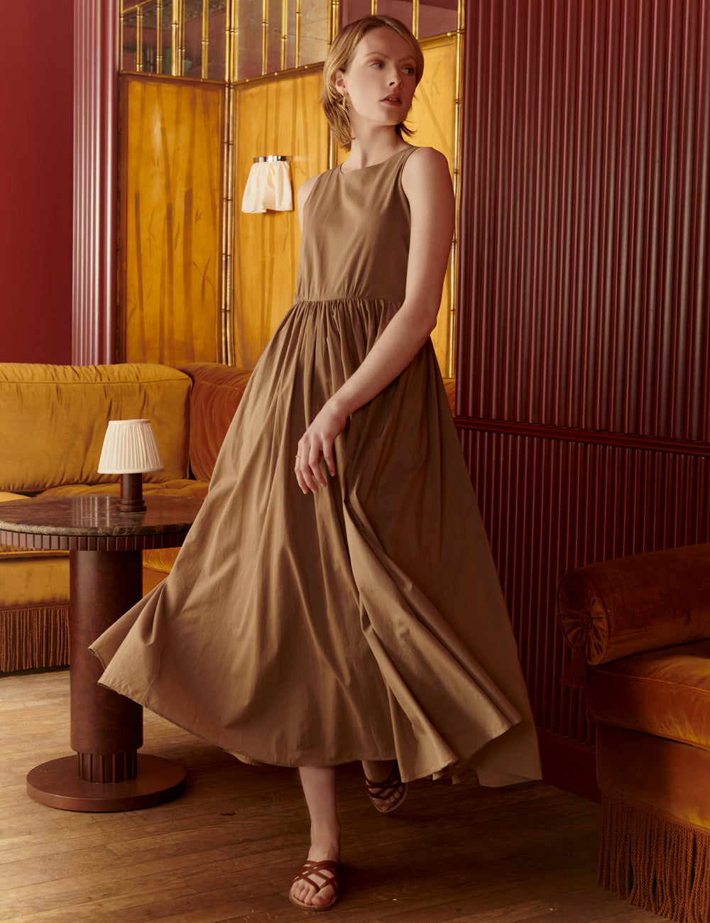 夏のレディのドレス Wood – MARIHA Official Online Boutique