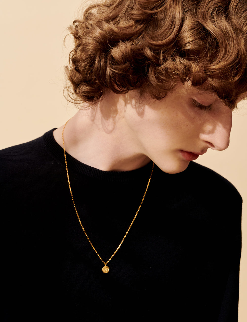 マリハ コインネックレス Zeus/Vase (ゴールドカラー)