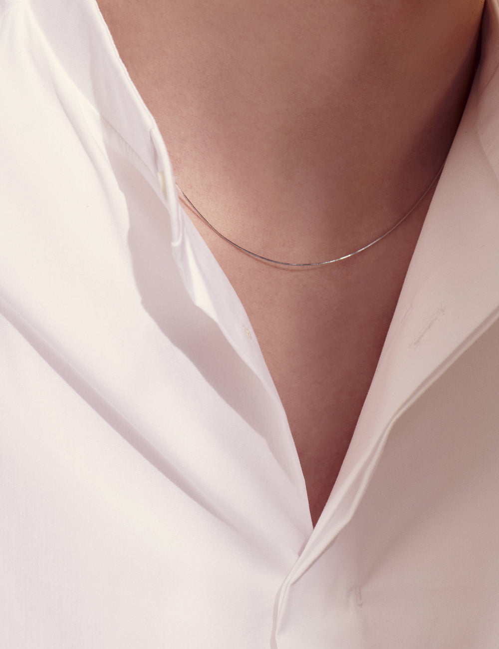 マリハ ネックレス ホワイトゴールド K18