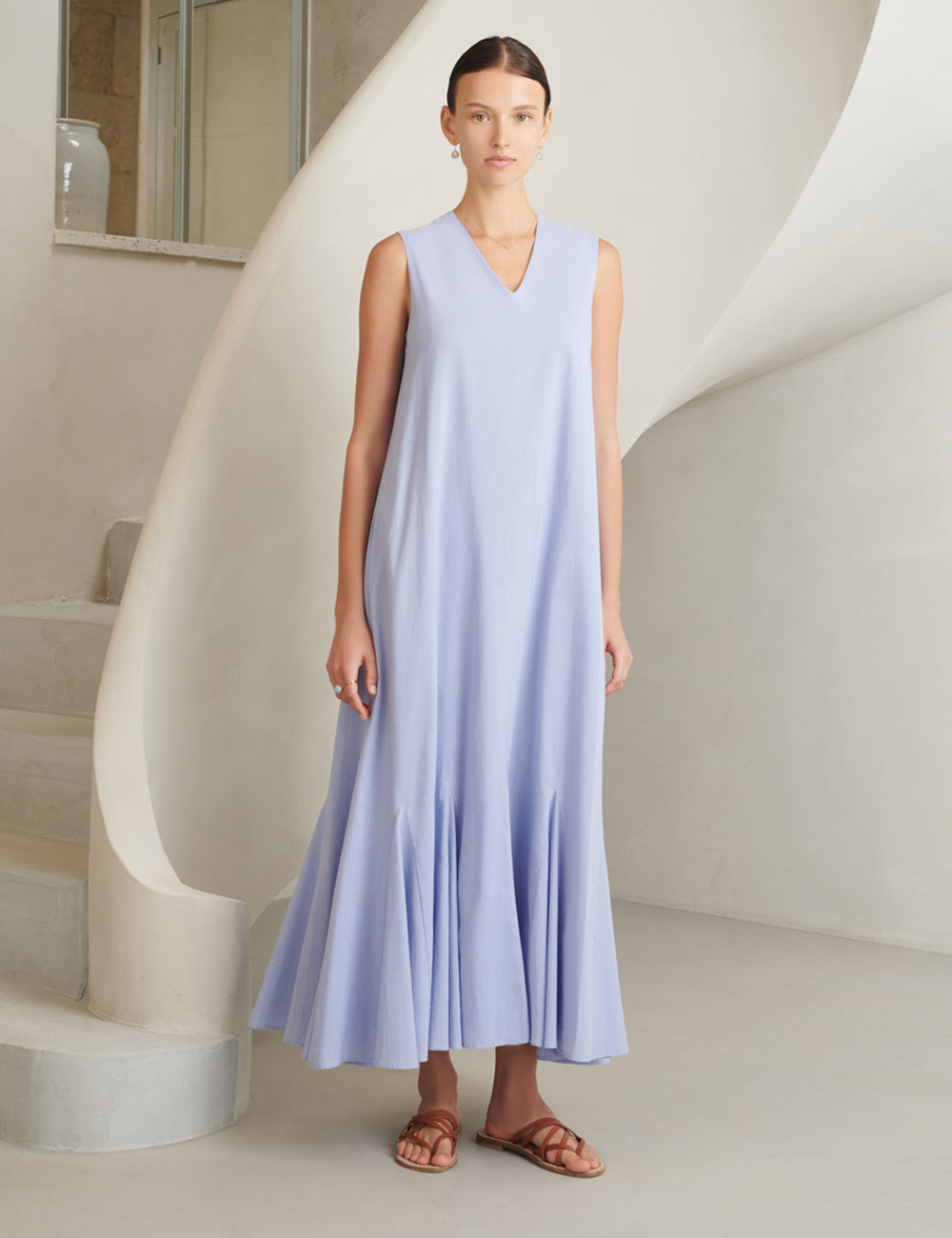 夏の月影のドレス Sky – MARIHA Official Online Boutique