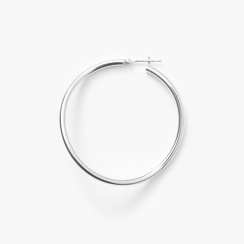 マリハ フープピアス ウェーブ Innocent Light シルバーカラー
