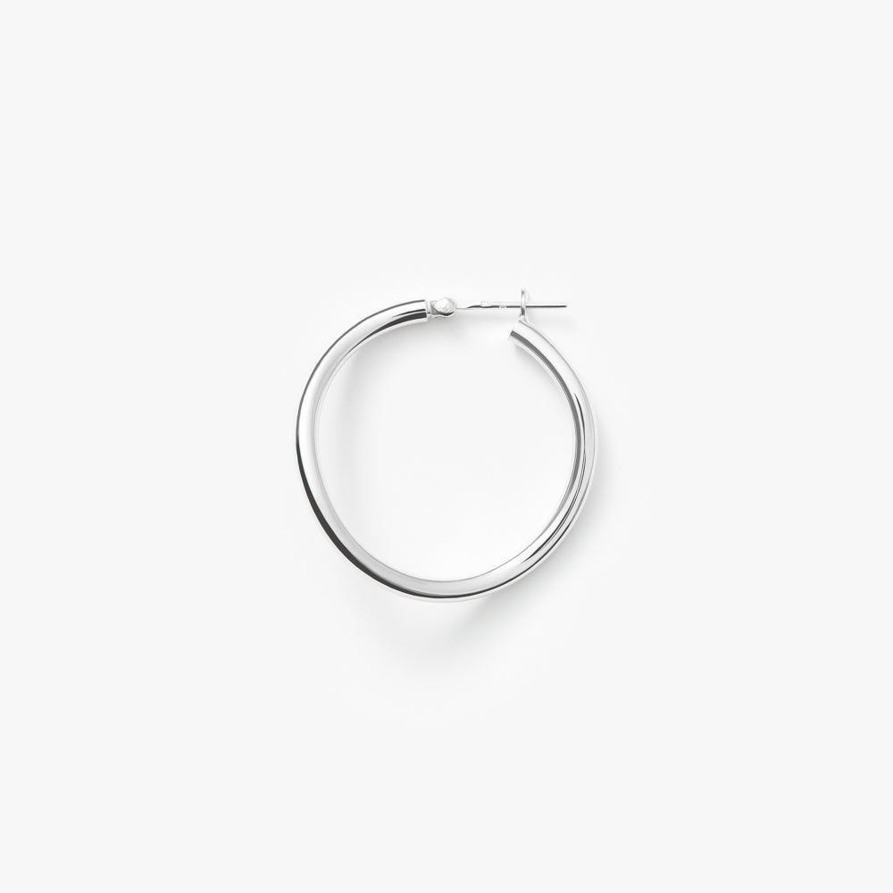 マリハ フープピアス ウェーブ Innocent Light シルバーカラー