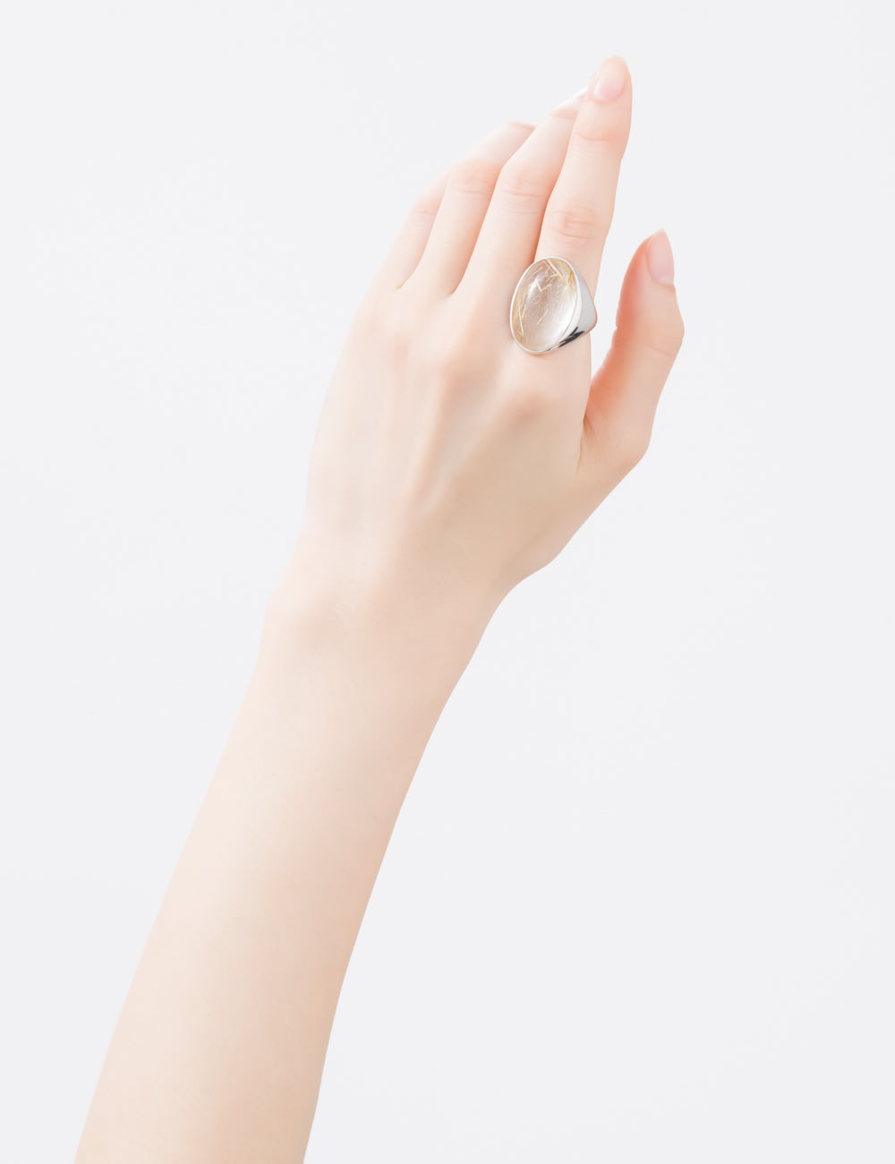 マリハ リング 天然石 ゴールドルチルクォーツ