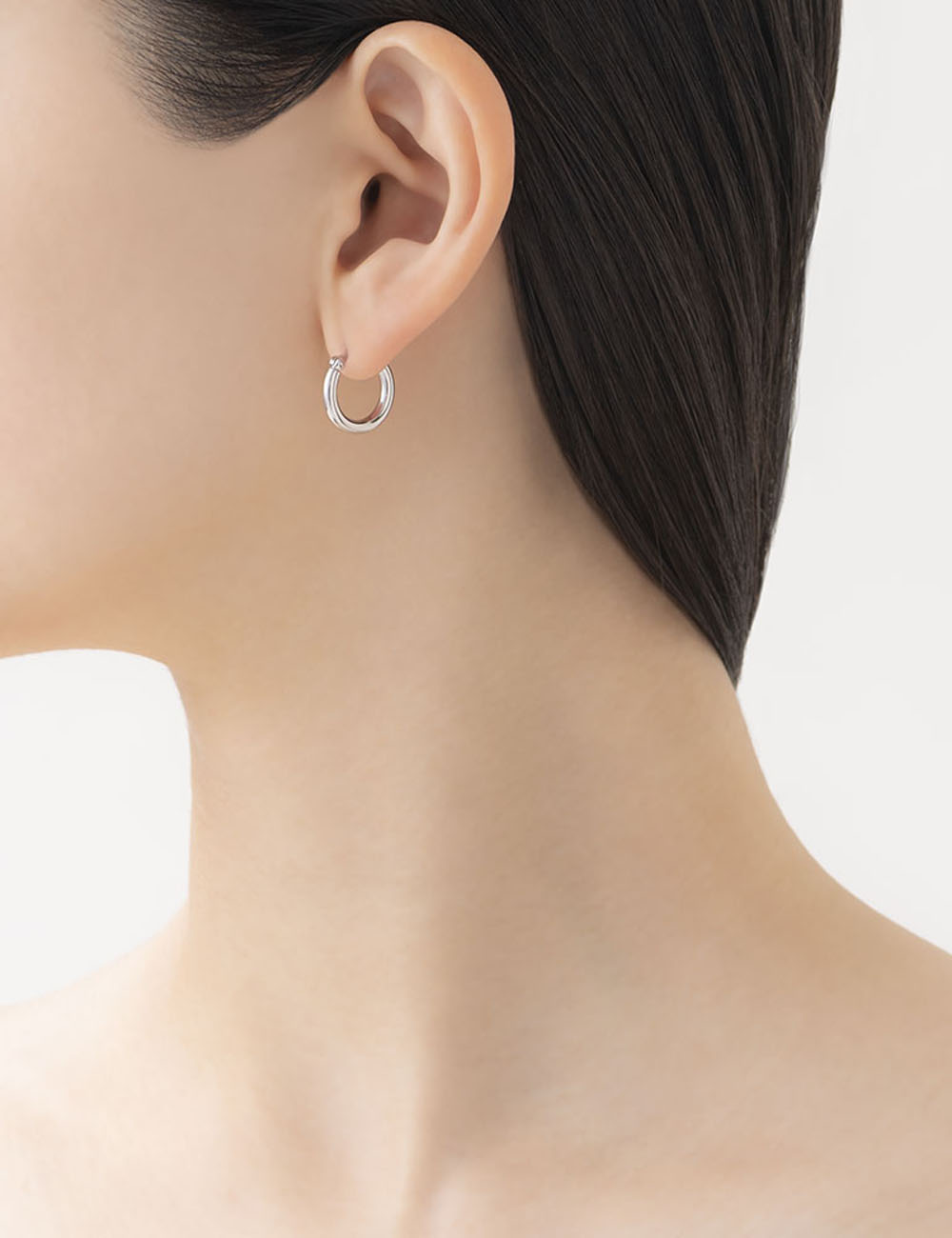 マリハ フープピアス Innocent Light シルバーカラー