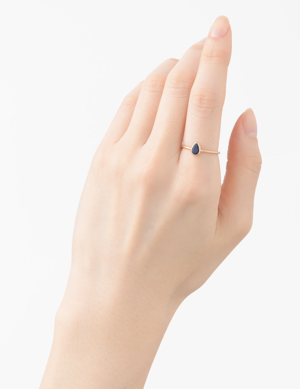 マリハ 天然石サファイア リング