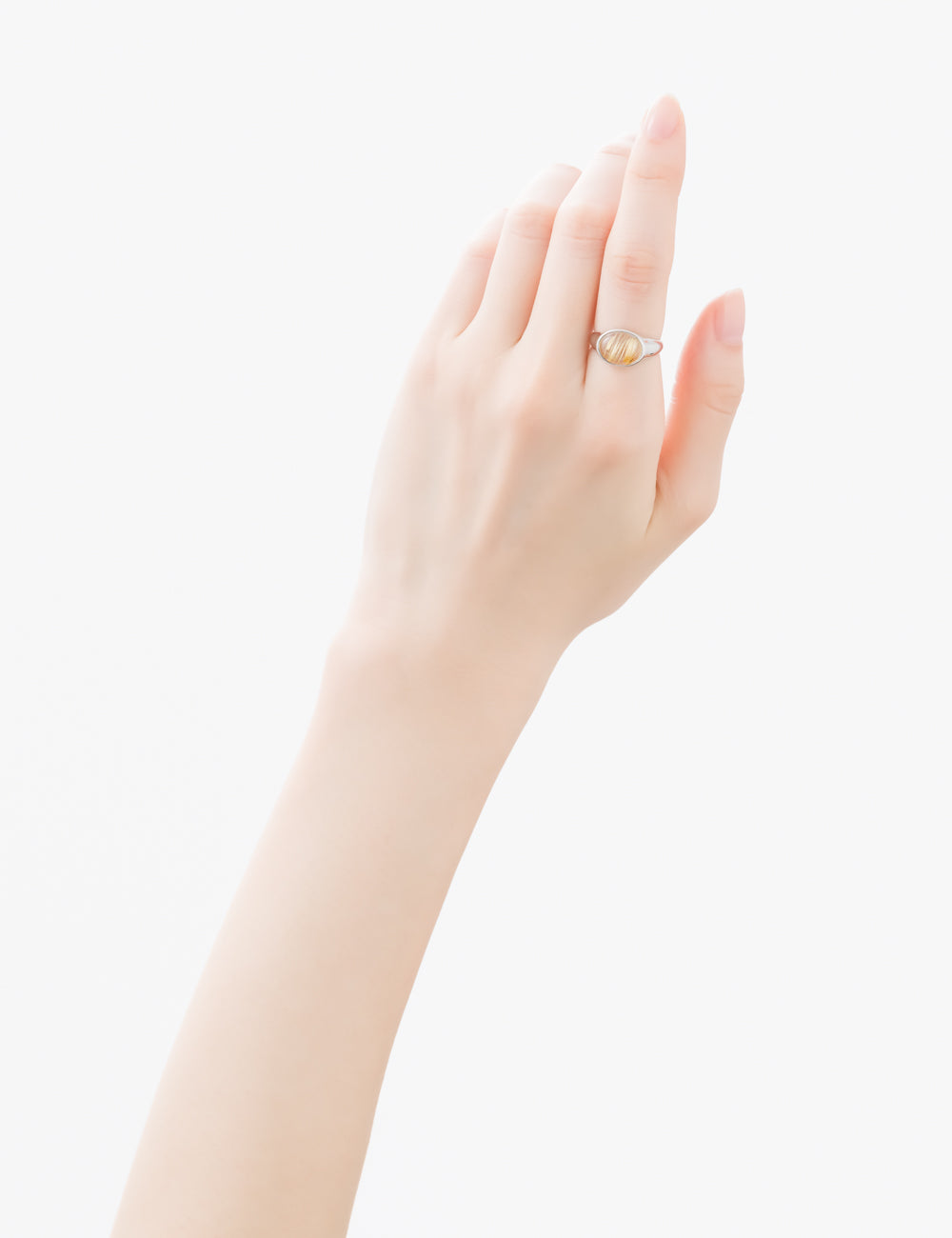 マリハ リング 天然石 ゴールドルチルクォーツ