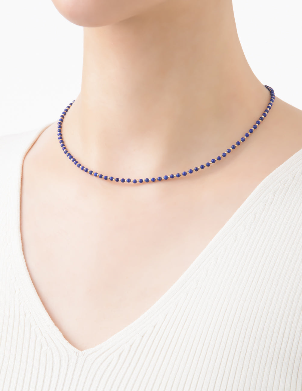 マリハ K18ネックレス ラピスラズリ