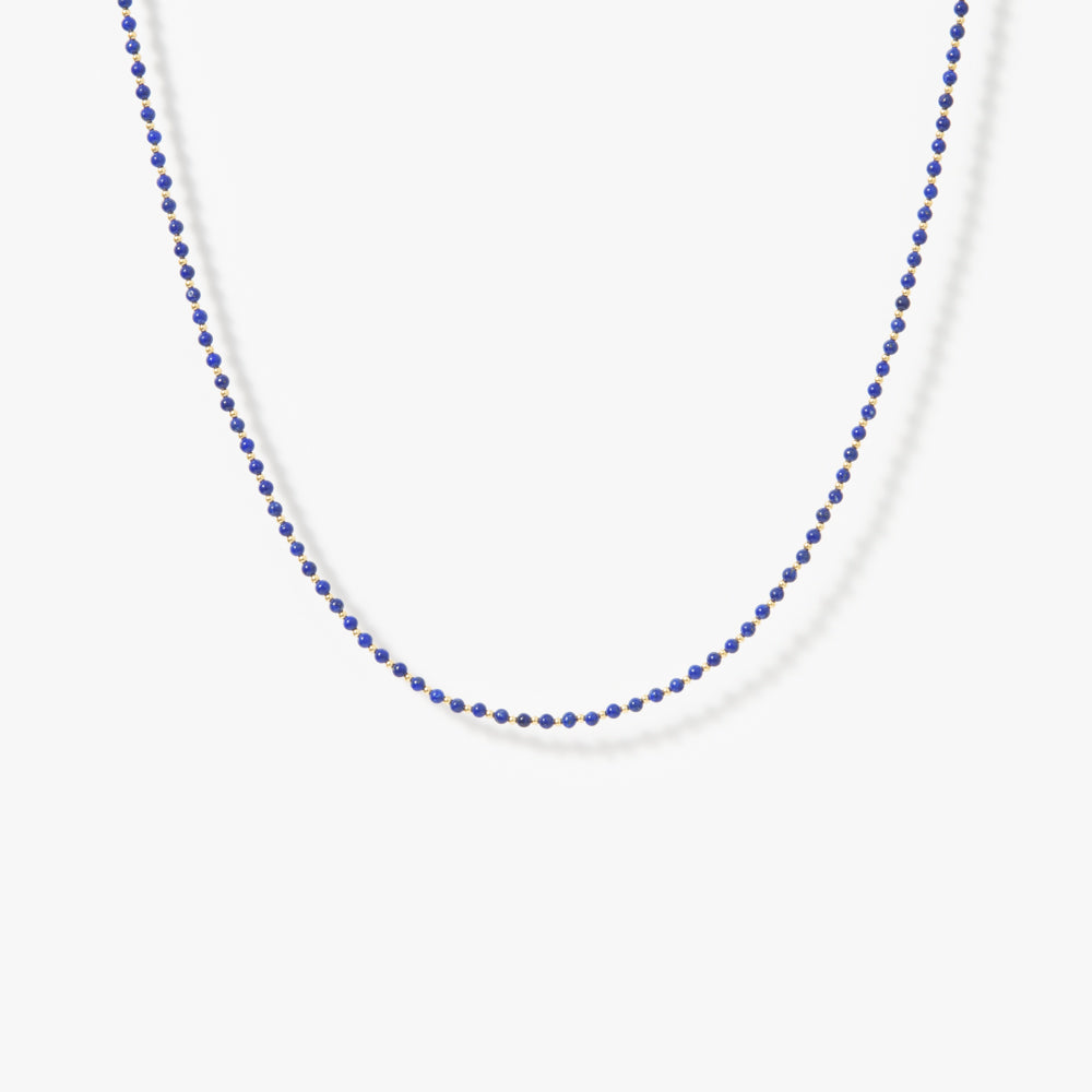 マリハ K18ネックレス ラピスラズリ