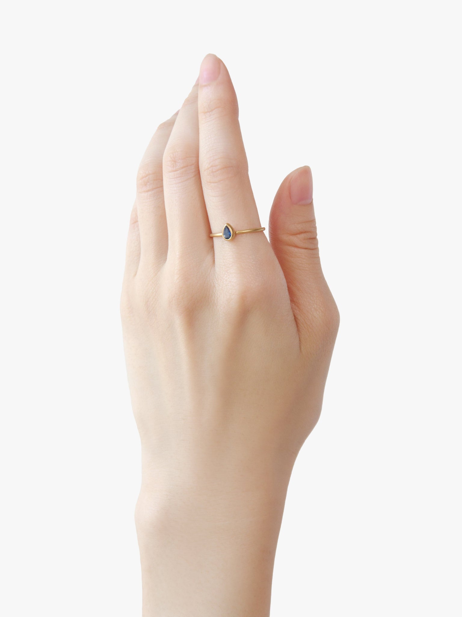 MARIHA(マリハ) Earth Drops アースドロップス リング サファイア K18