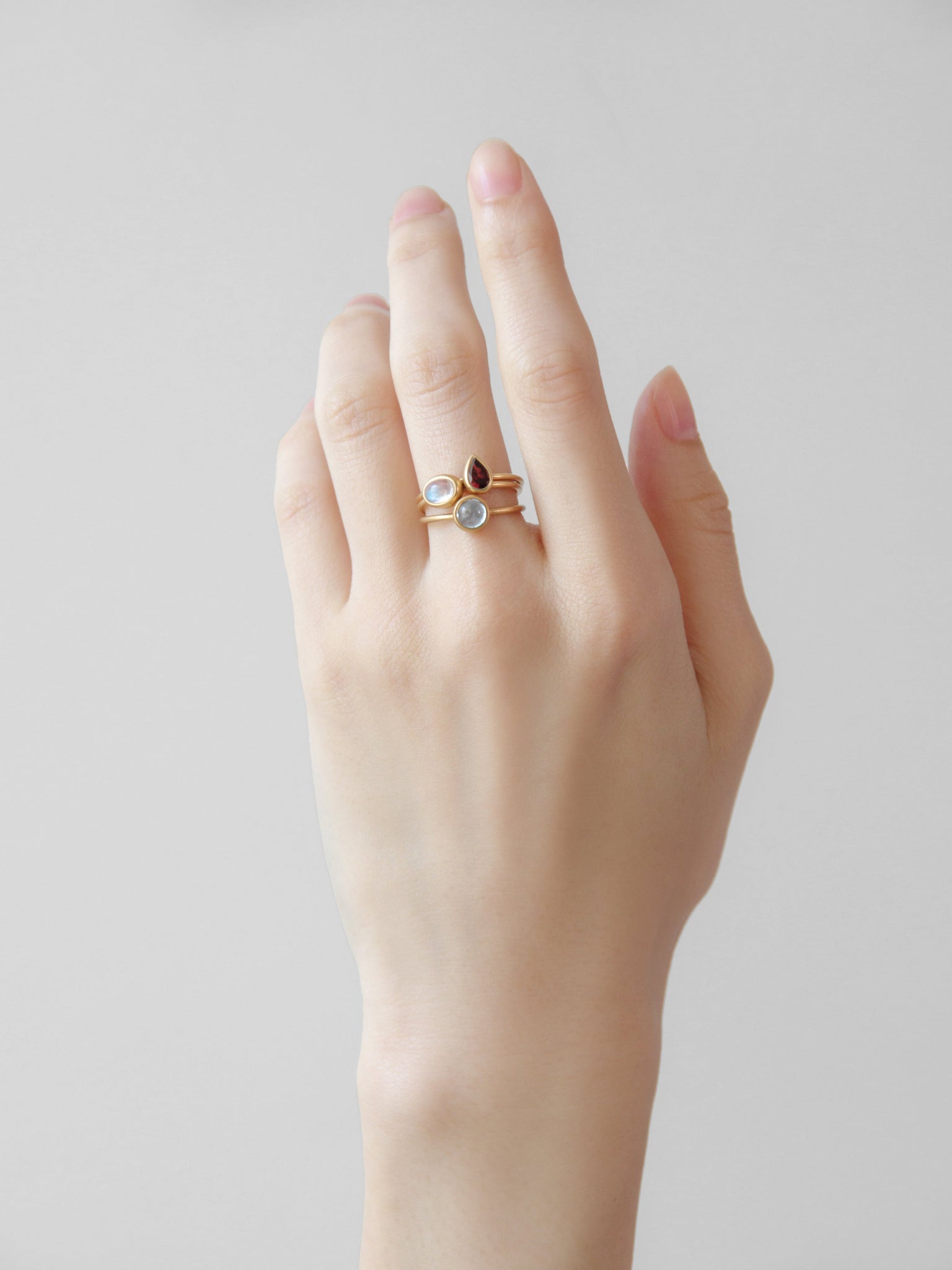 MARIHA(マリハ)Earth Drops アースドロップス リング ブルートパーズ