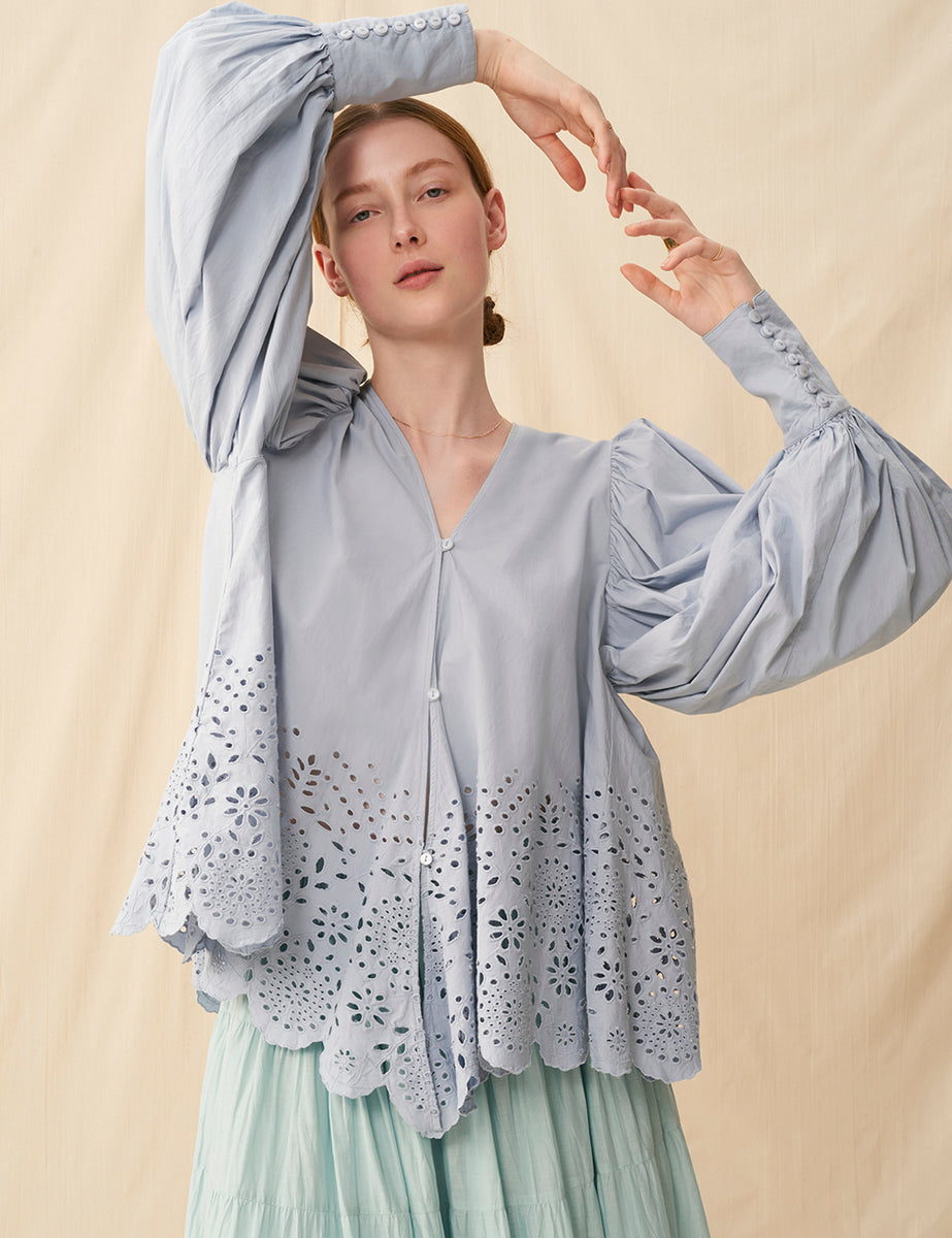 MARIHA(マリハ) リゾートドレス 春の訪れのブラウス Scalloped Lace 