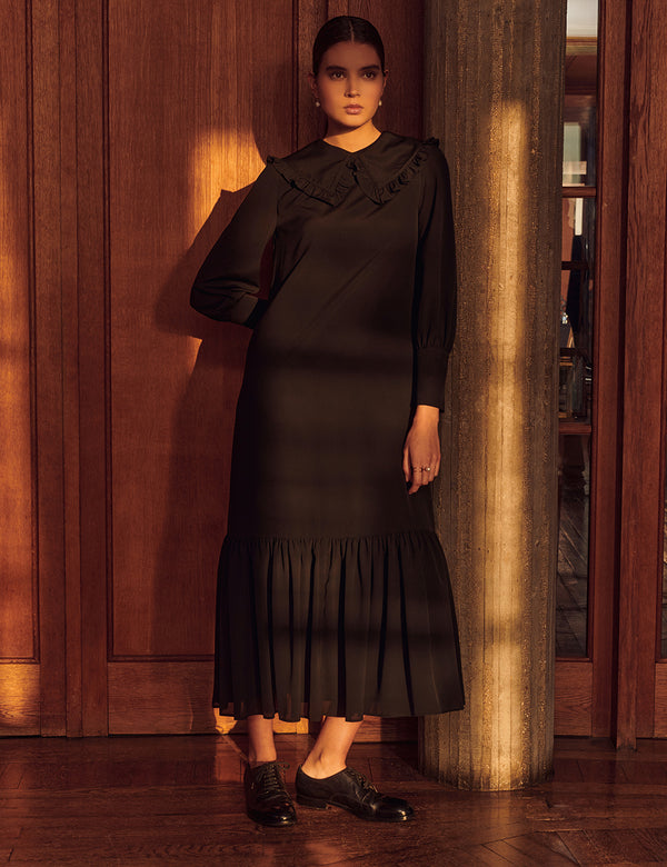 マリハ ワンピース フェアリーランドのドレス Black シティードレス 