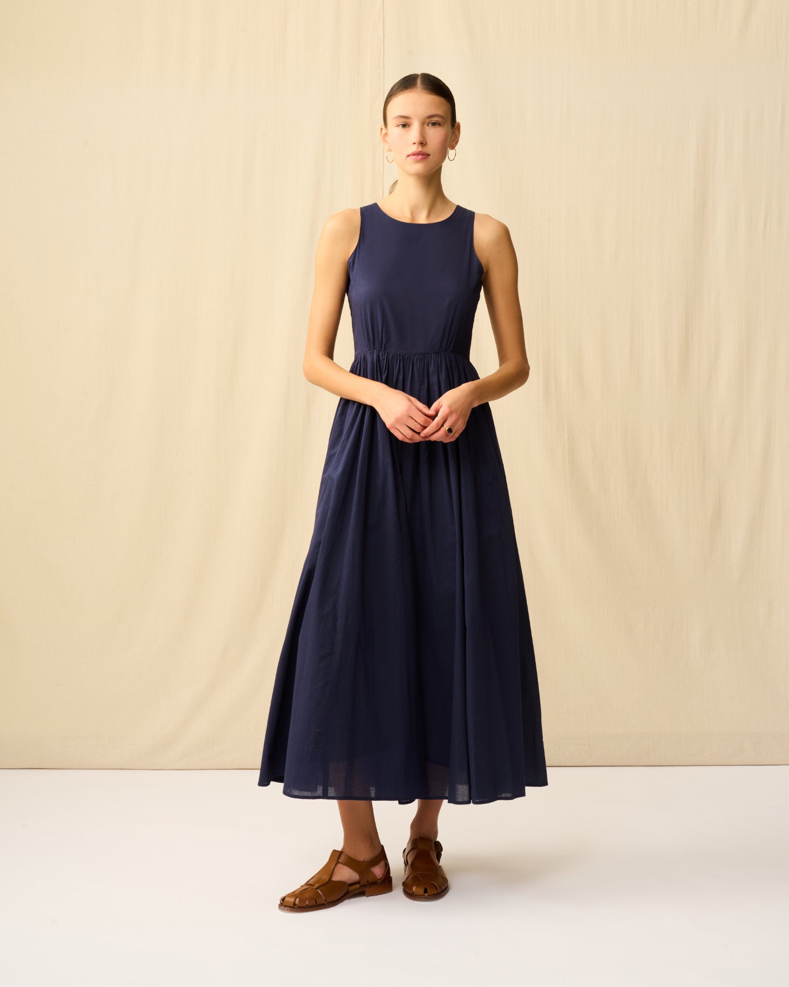 【予約】夏のレディのドレス Midnight Ocean