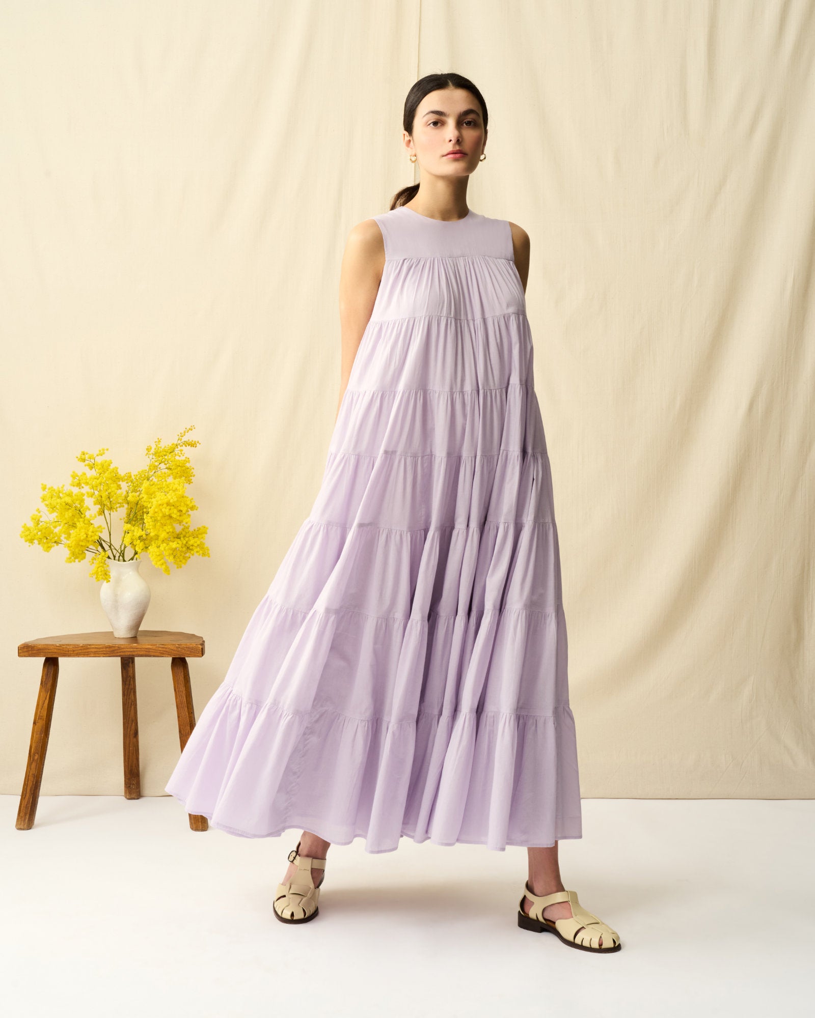 【予約】ミューズのドレス Spring Violet