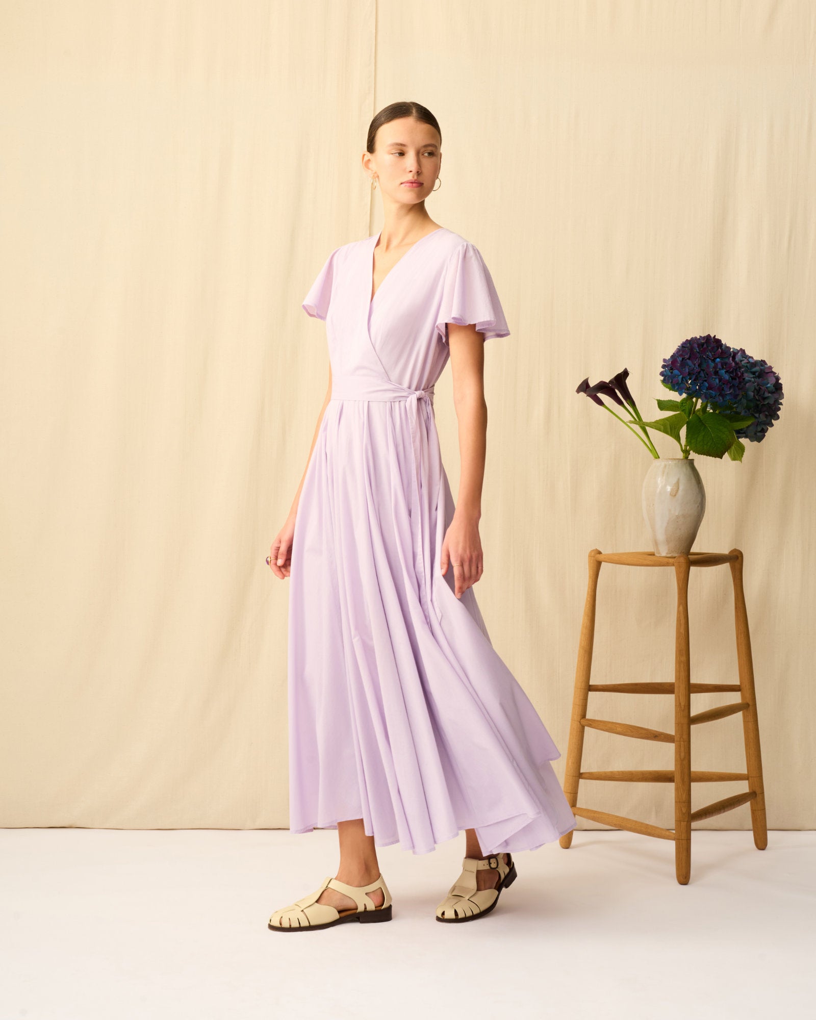 【予約】マドモアゼルのドレス Spring Violet