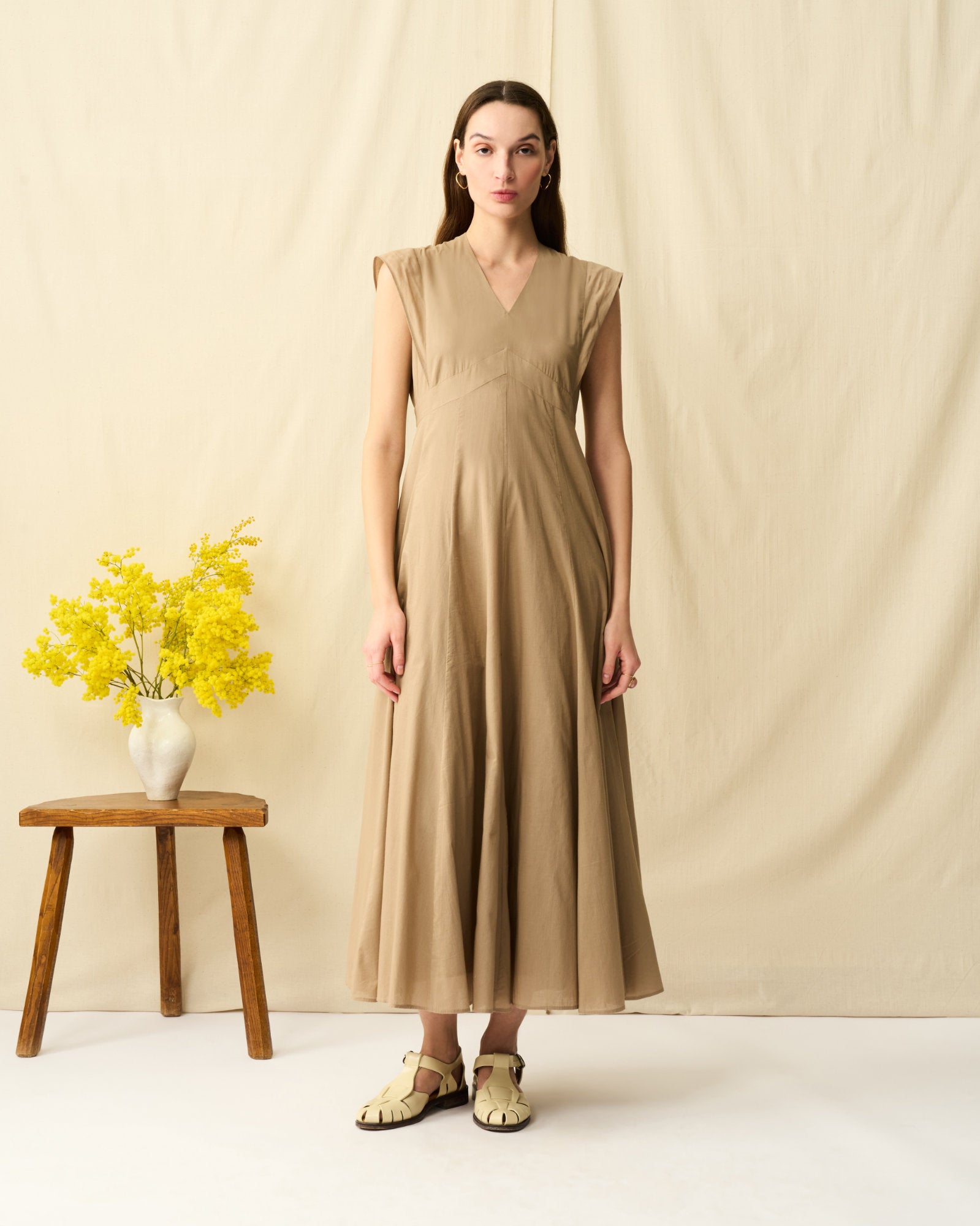 【予約】夏の月のドレス Hinoki