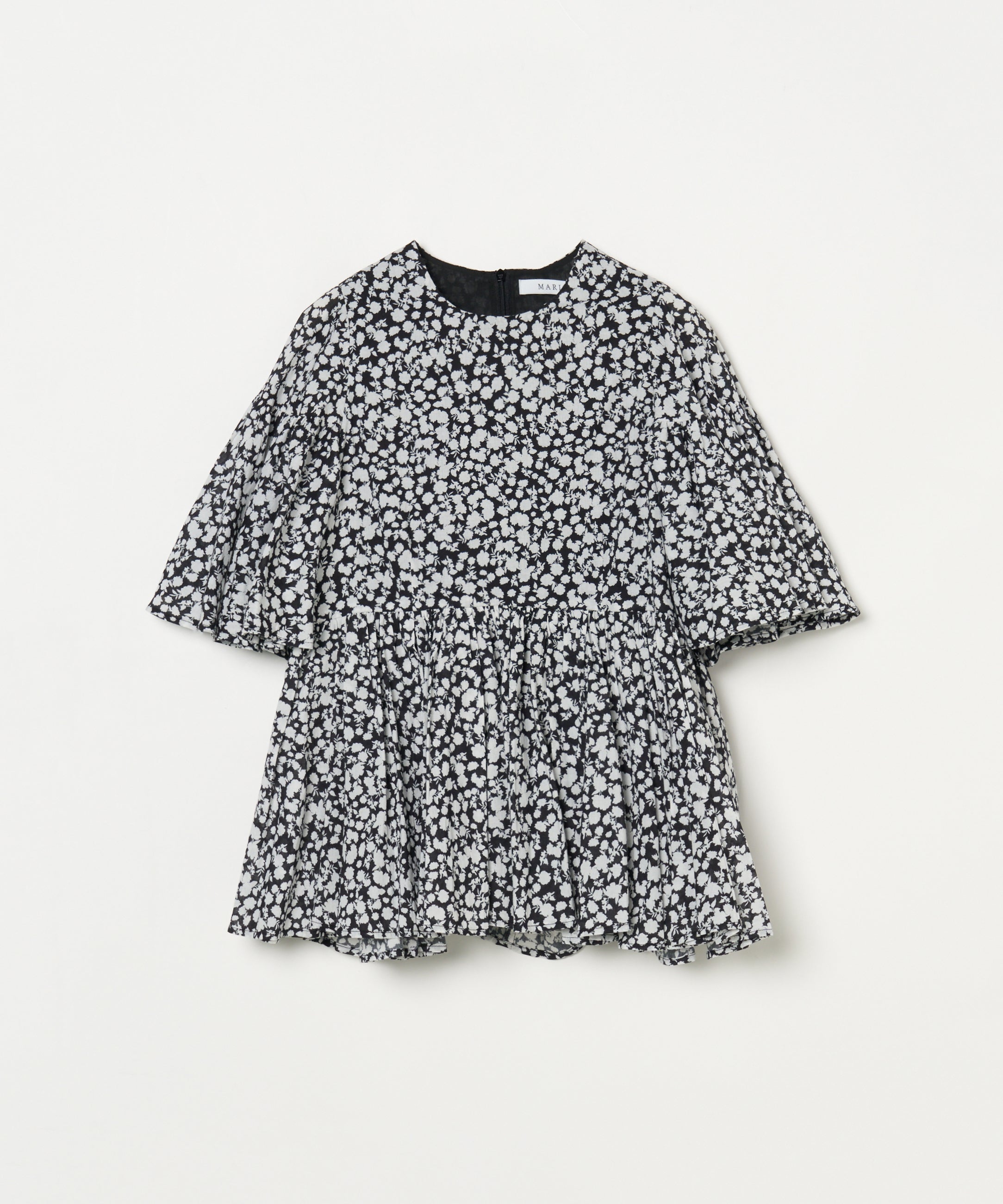 【予約】フリージアのブラウス Dancing Shadows/Black