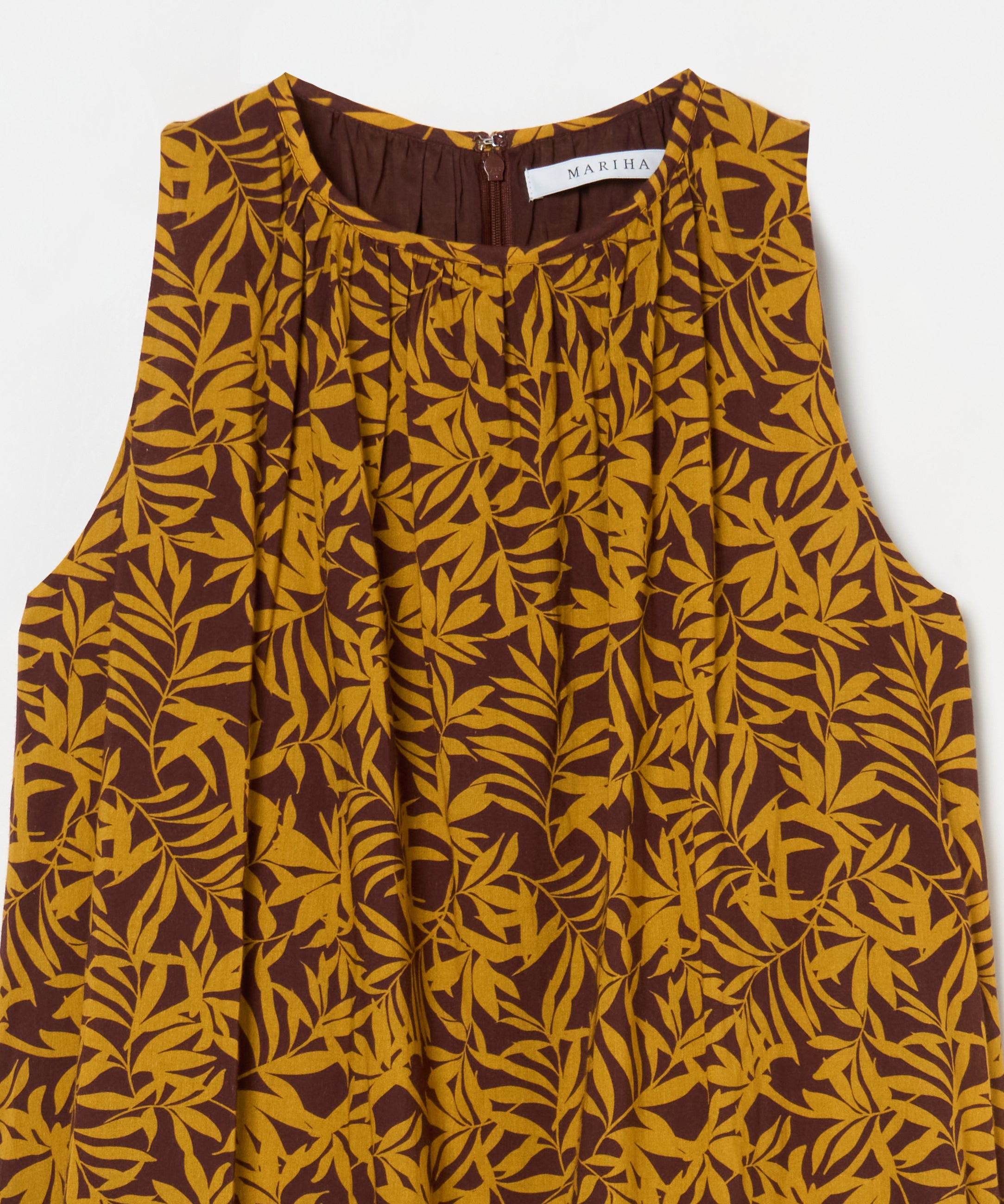 【予約】サマービューティー Breezy Leaves/Brown