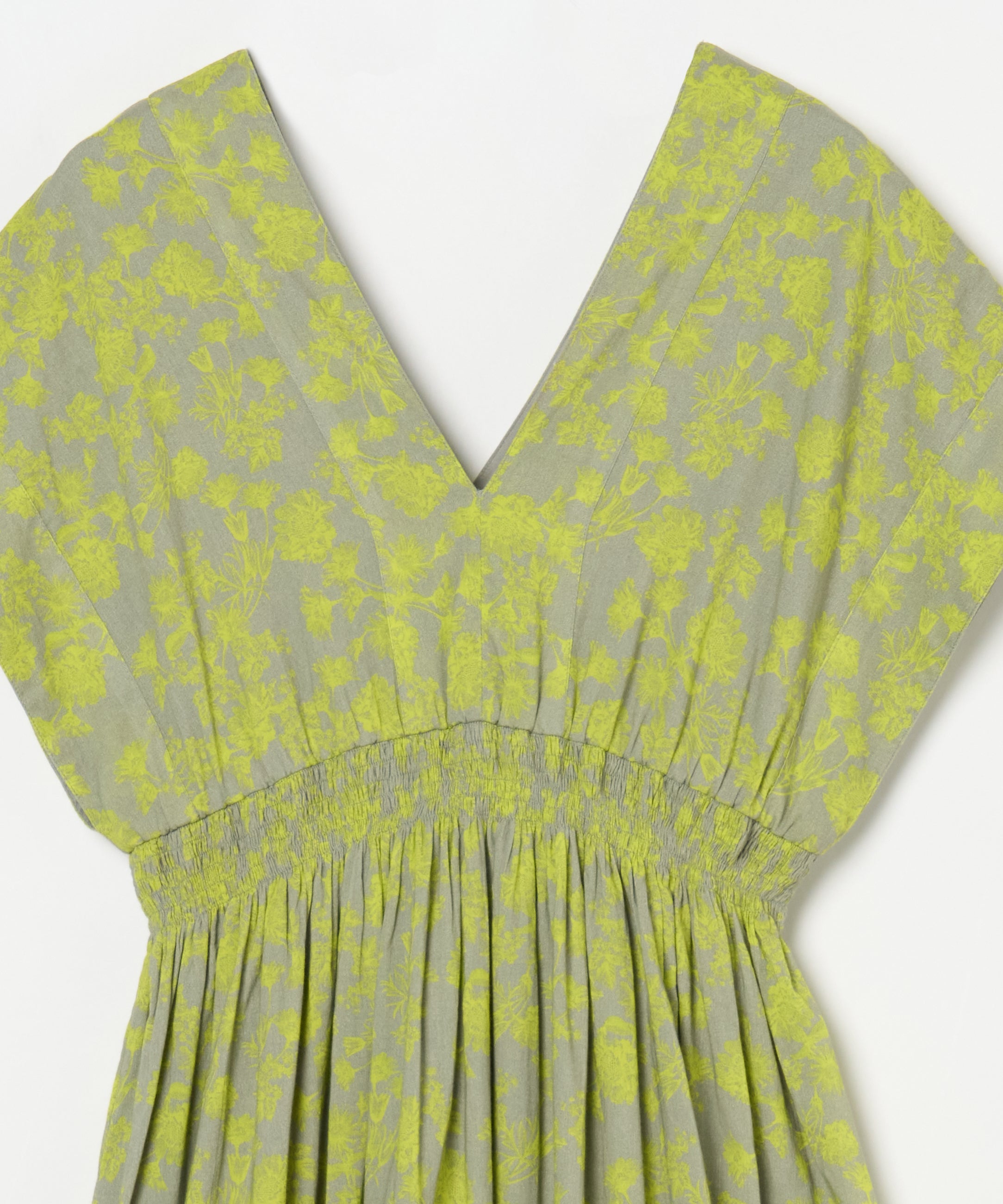 【予約】夏の光のドレス Radiant Flowers/Grey