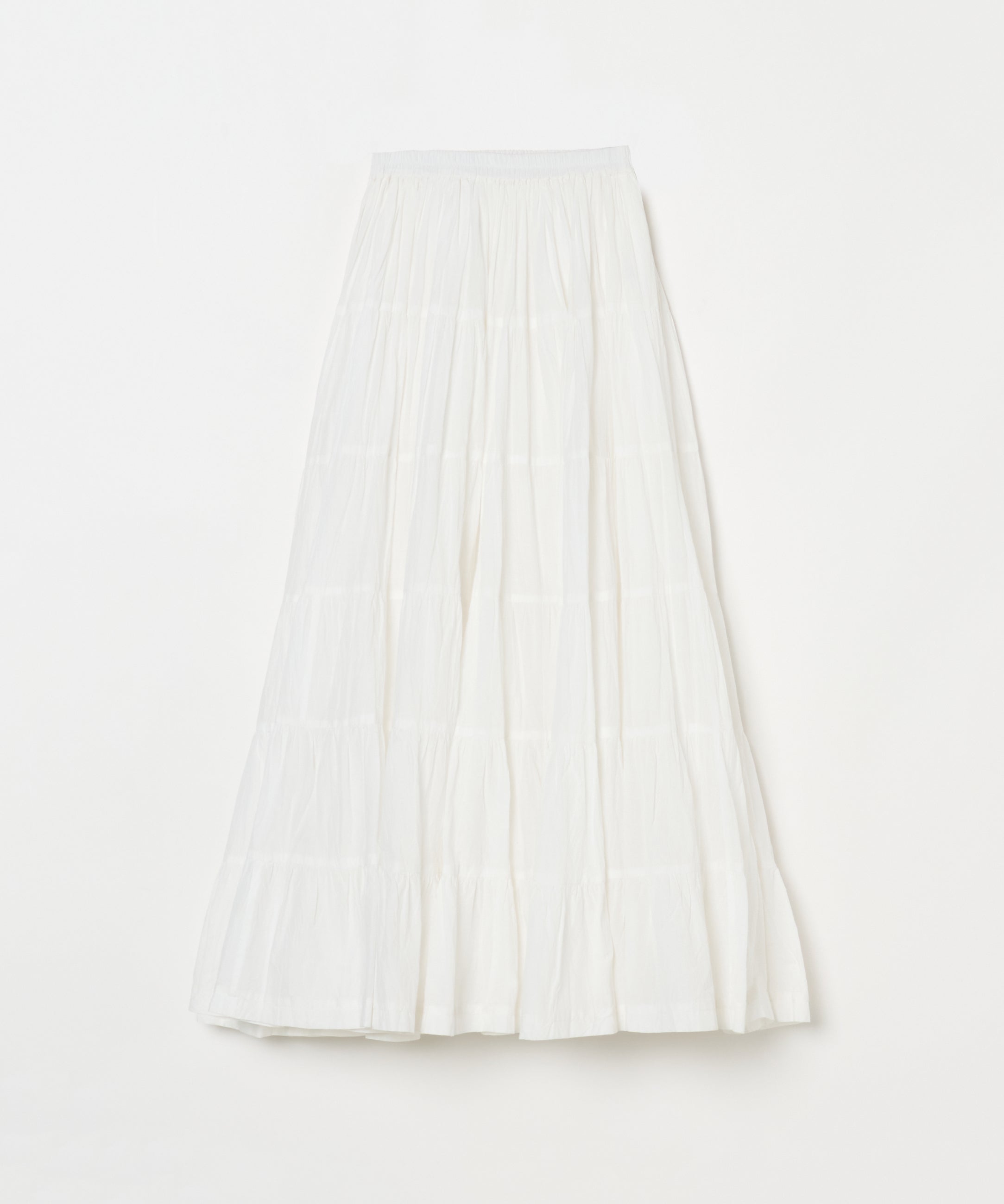 MARIHA(マリハ) リゾートドレス 草原の虹のスカート White Chalcedony
