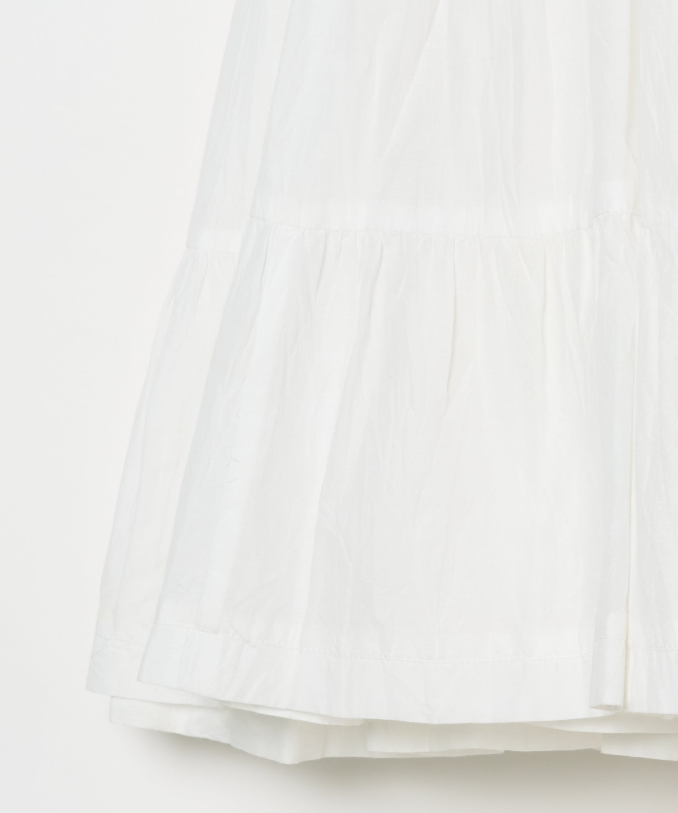 【予約】草原の虹のスカート White Chalcedony