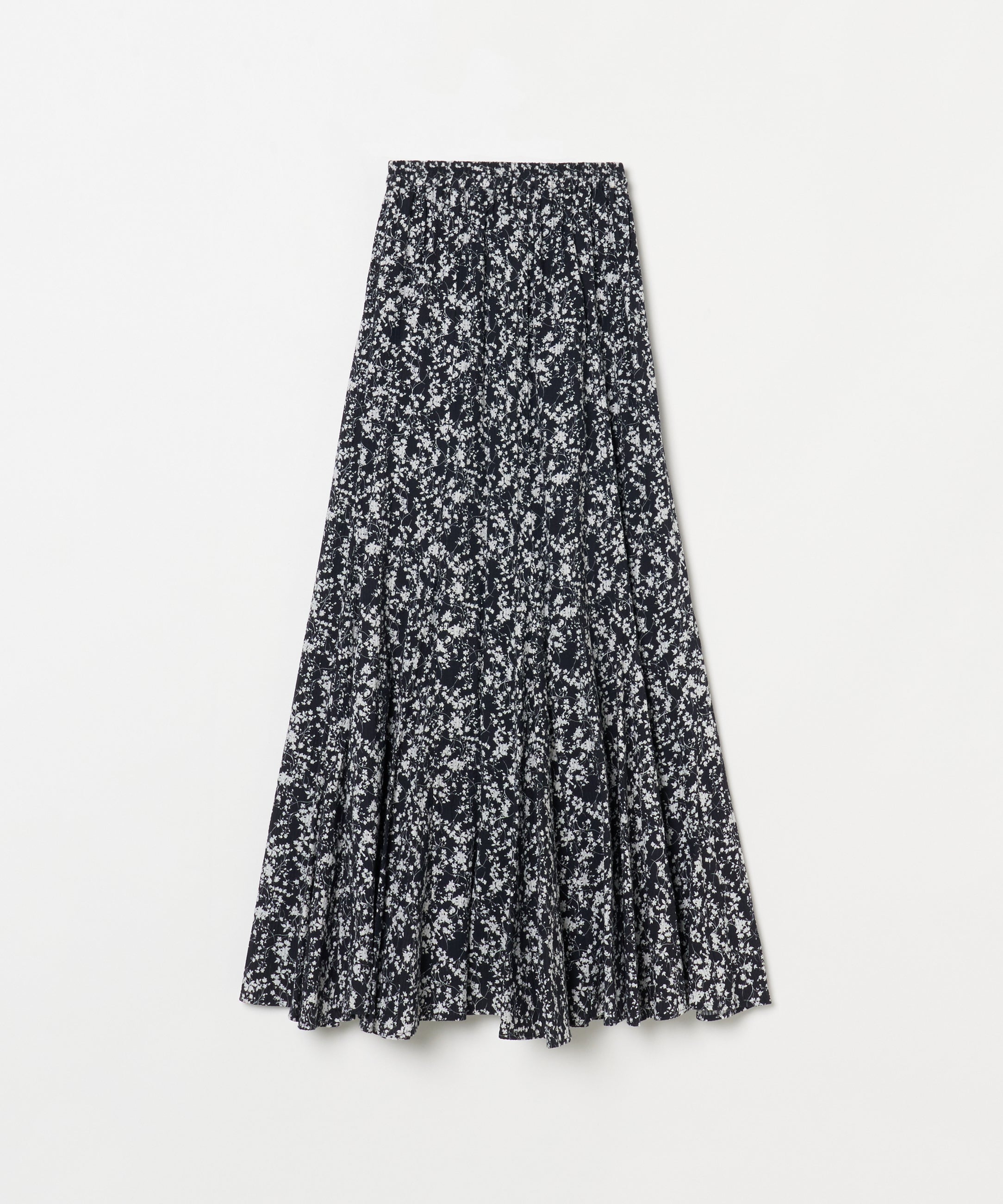 【予約】夢見るマーメードスカート Seersucker Shadow Play/Black