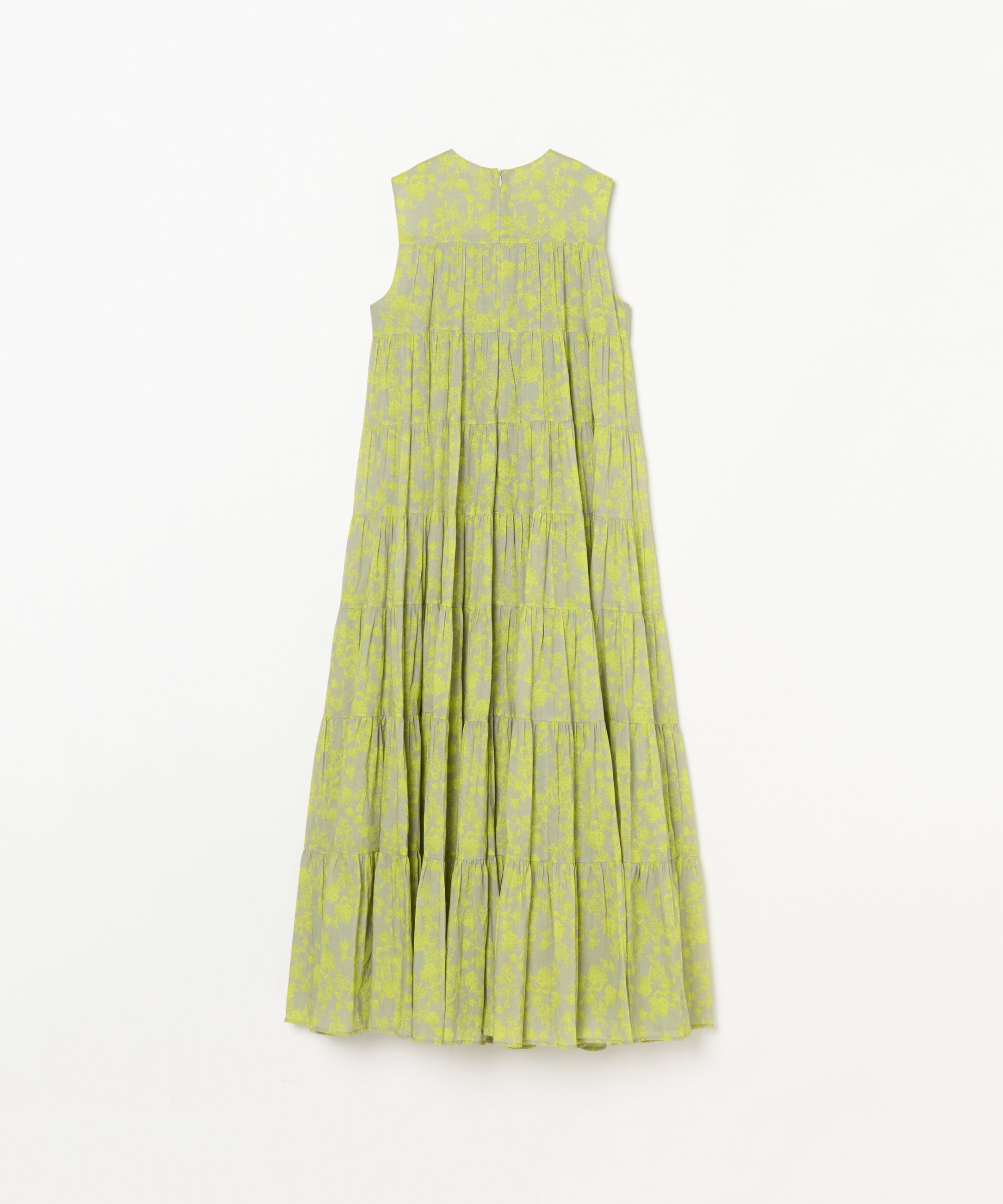 【予約】ミューズのドレス Radiant Flowers/Grey