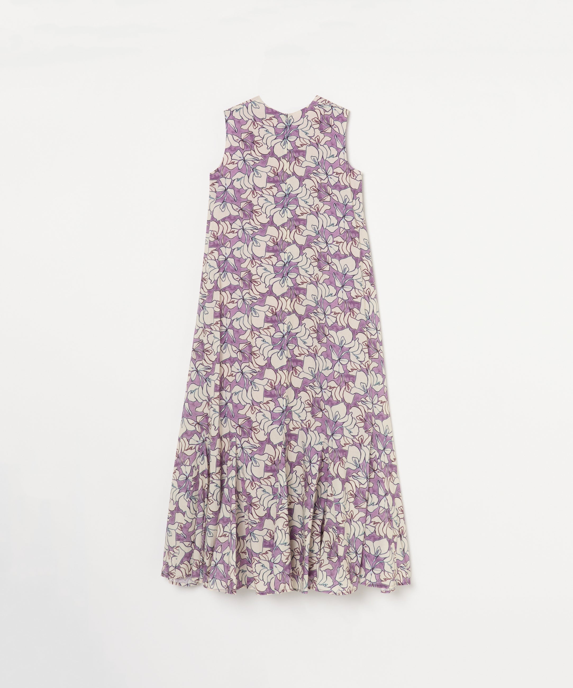 【予約】夏の月影のドレス Flower Poem/Purple