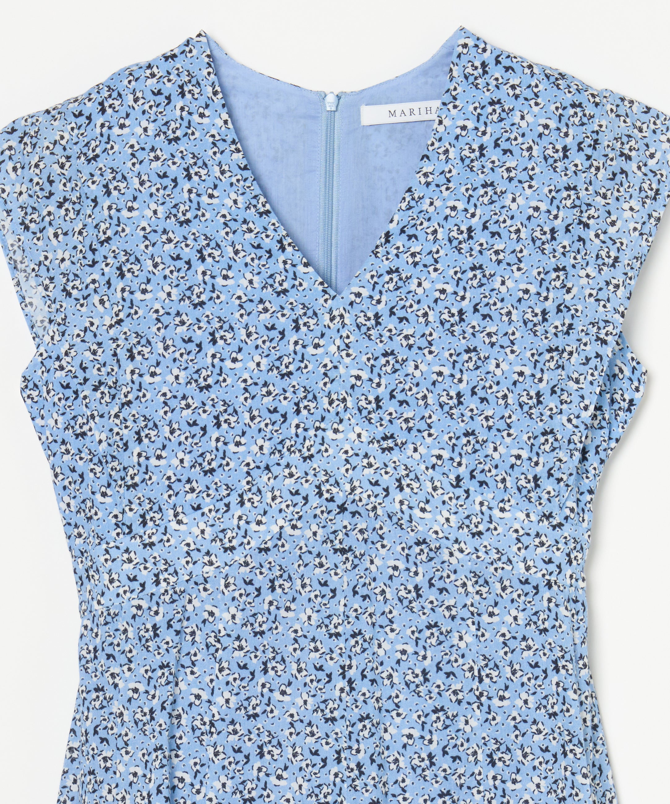 【予約】夏の月のドレス Paradise Bloom/Blue