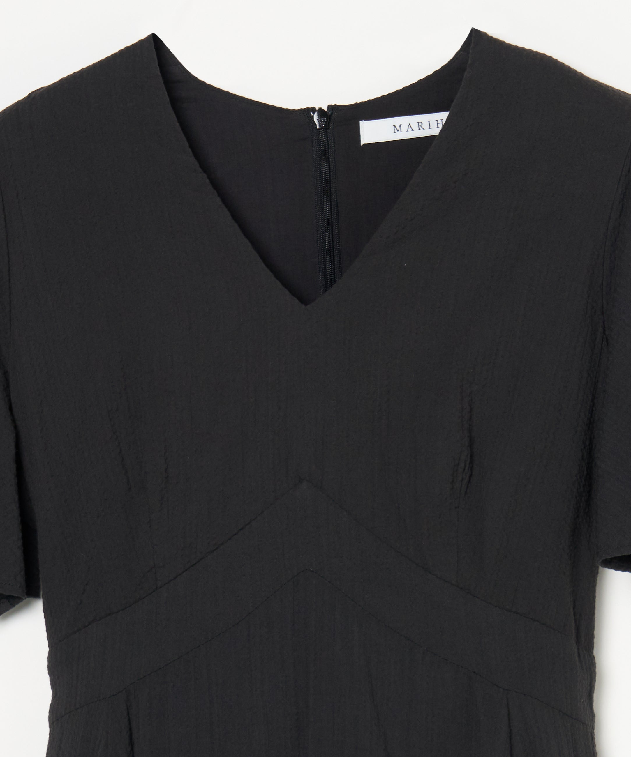 【予約】せせらぎのドレス Seersucker Onyx