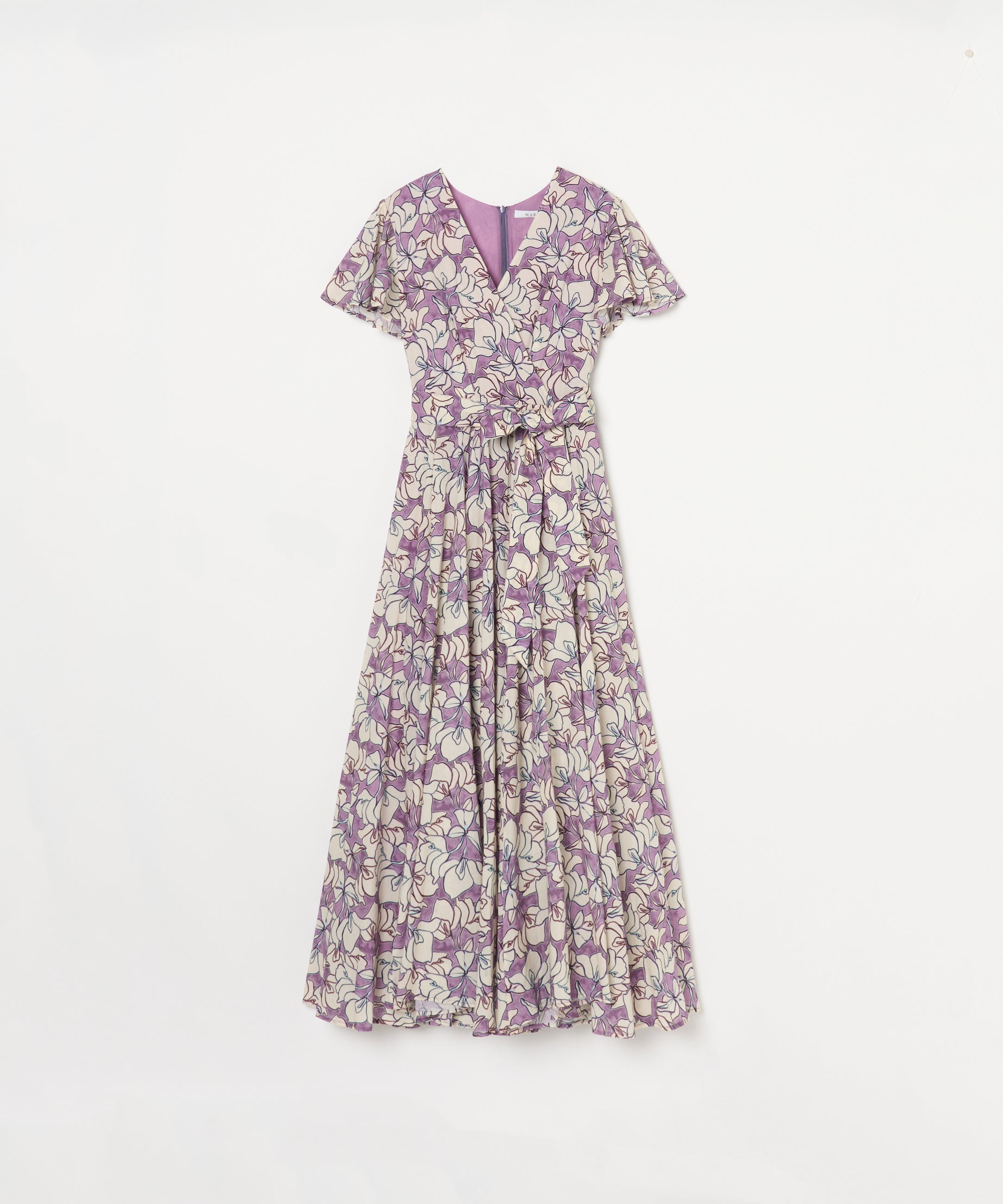 【予約】マドモアゼルのドレス Flower Poem/Purple