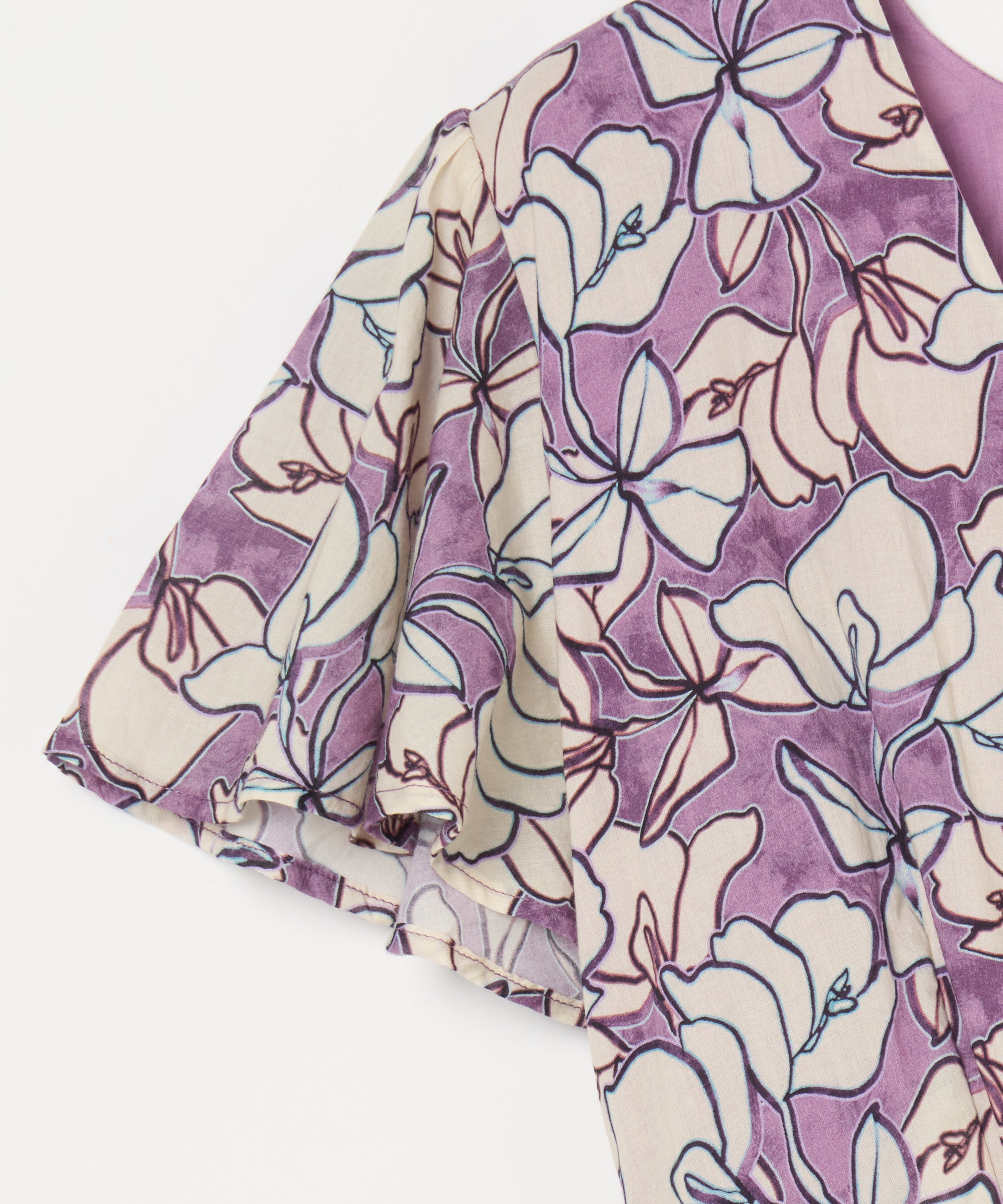 【予約】マドモアゼルのドレス Flower Poem/Purple