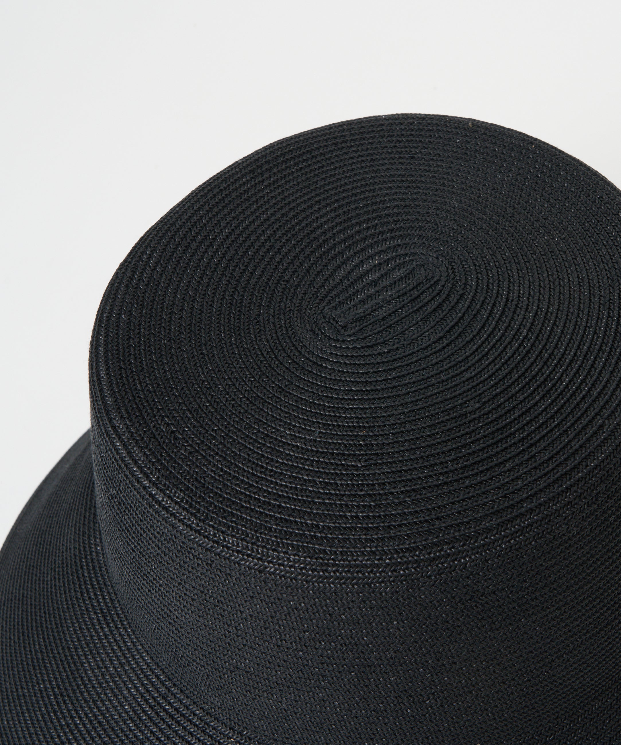 ヘップバーンハット Long Brim Black