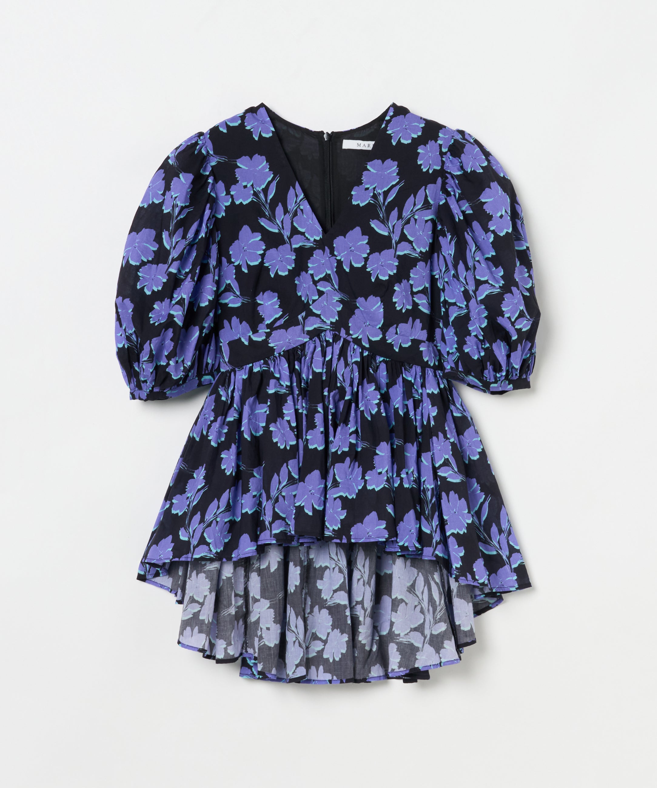 ラストダンスのブラウス Evening Bloom/Black