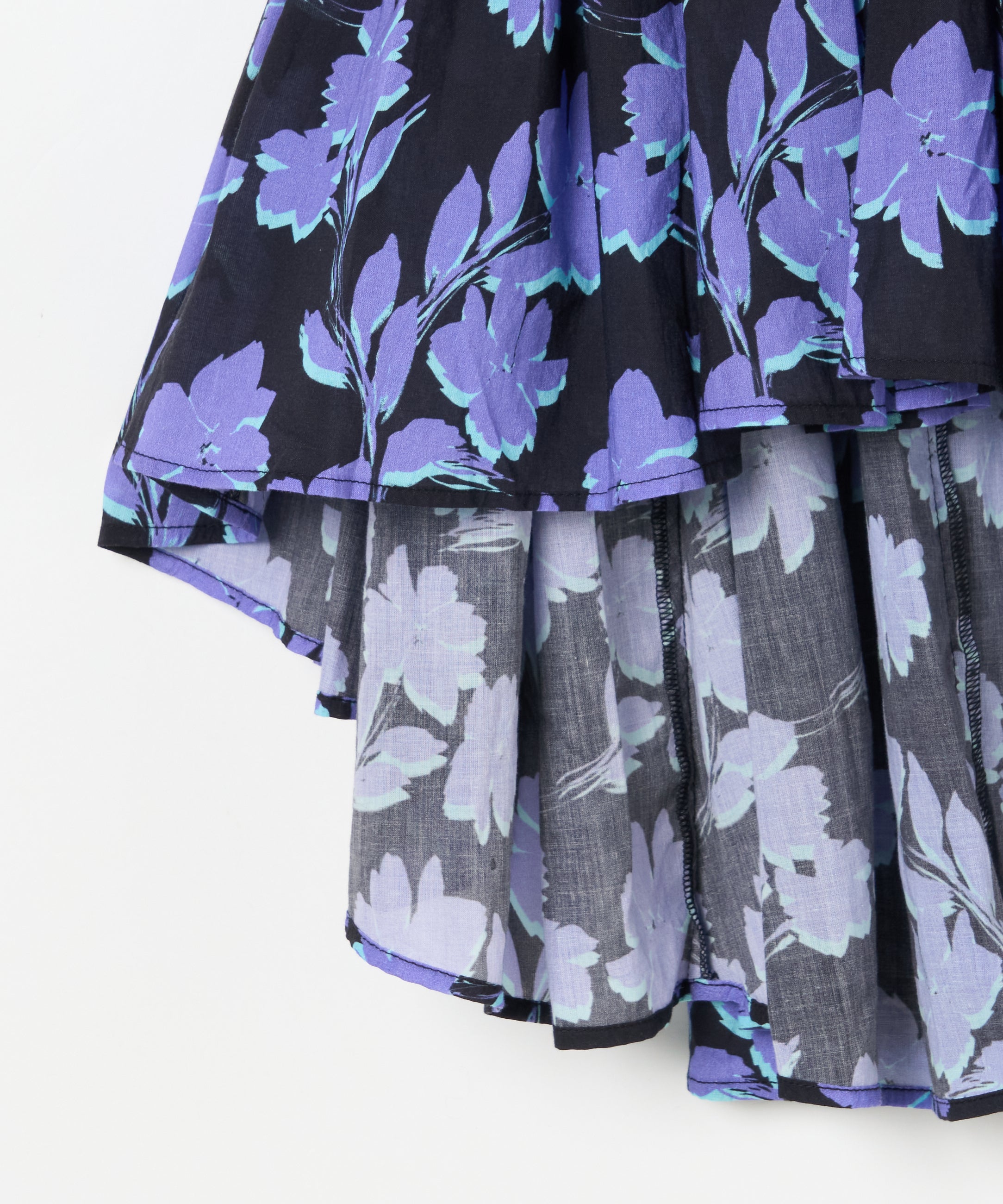 ラストダンスのブラウス Evening Bloom/Black