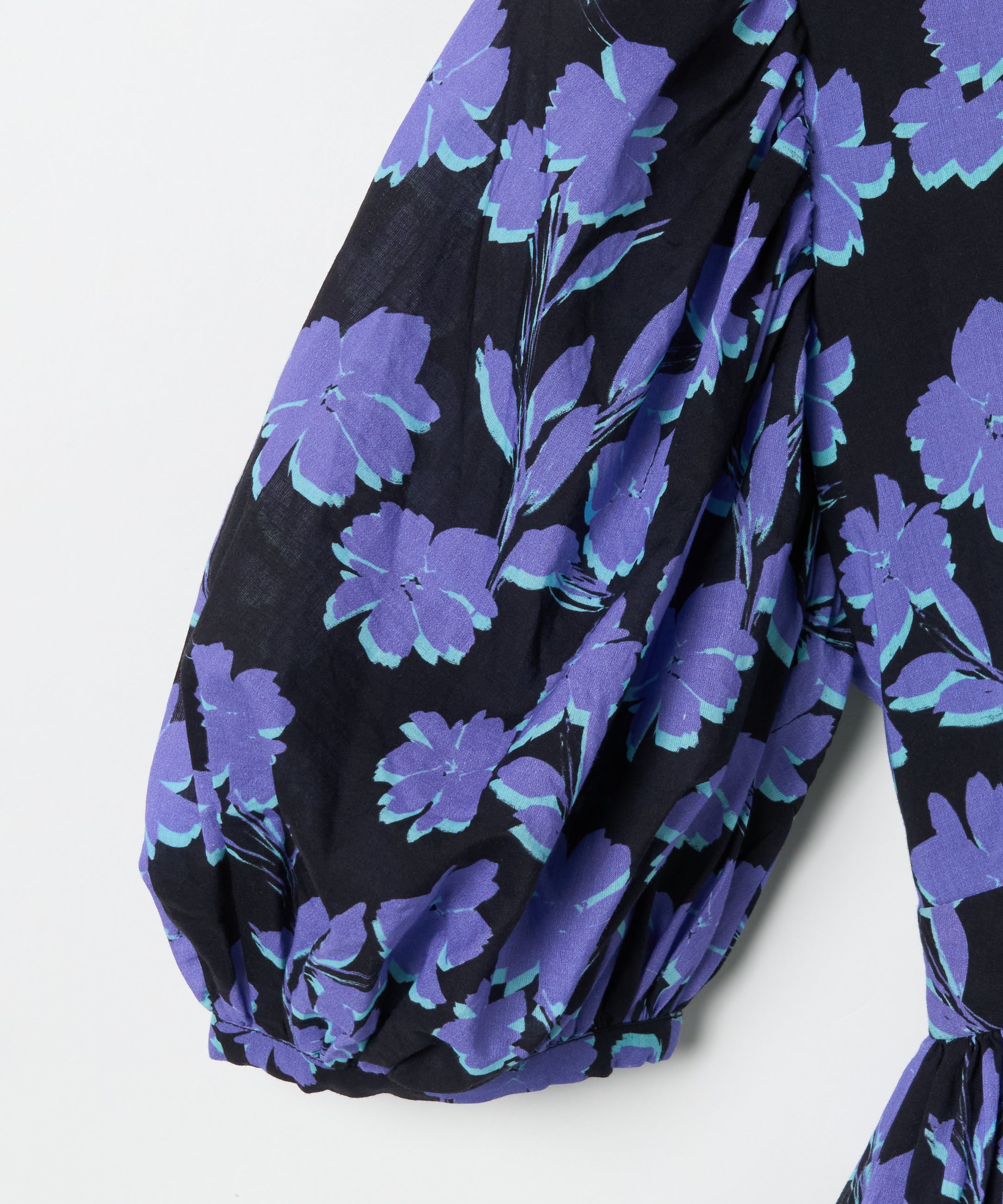 ラストダンスのブラウス Evening Bloom/Black