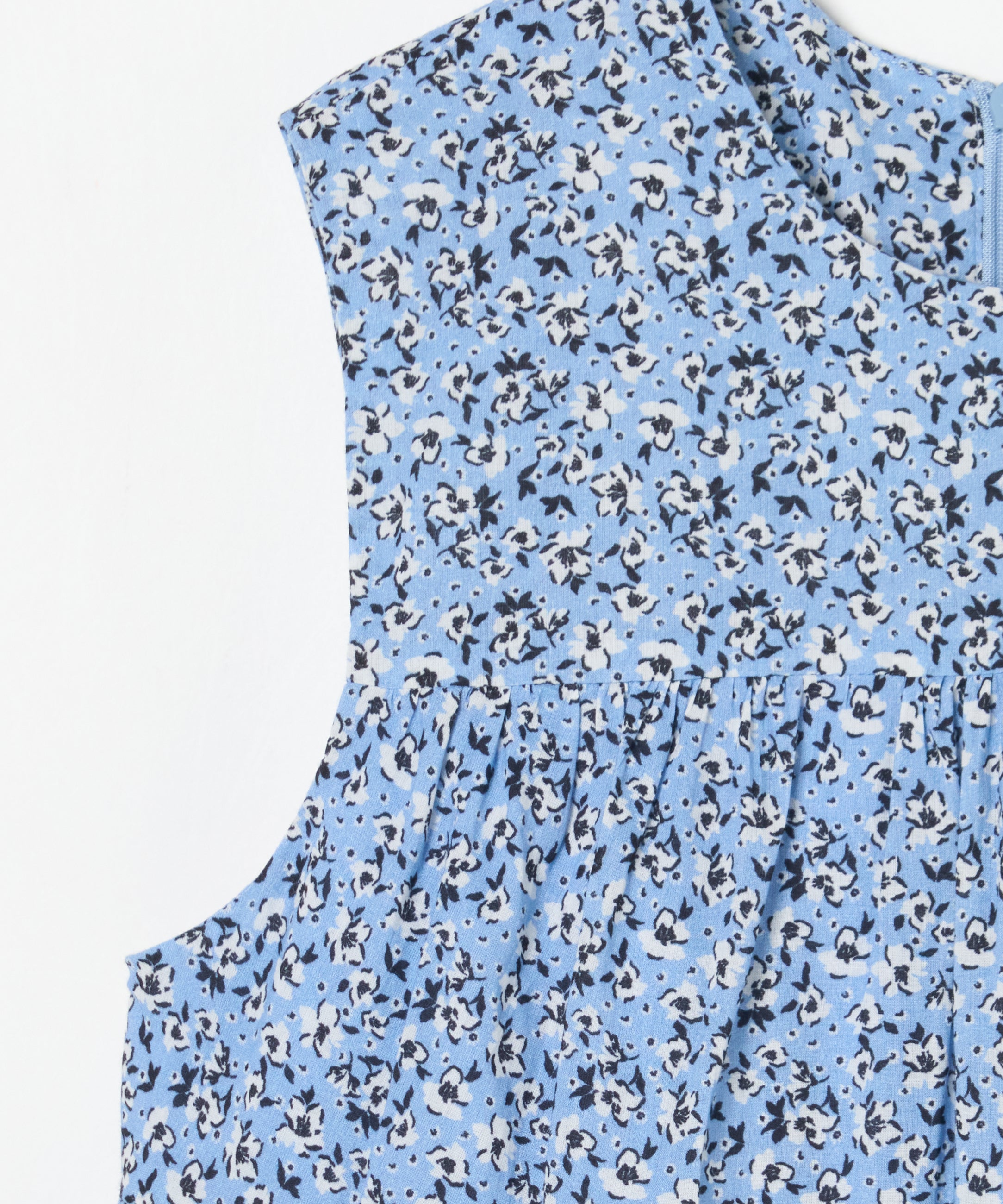 ミューズのブラウス Paradise Bloom/Blue