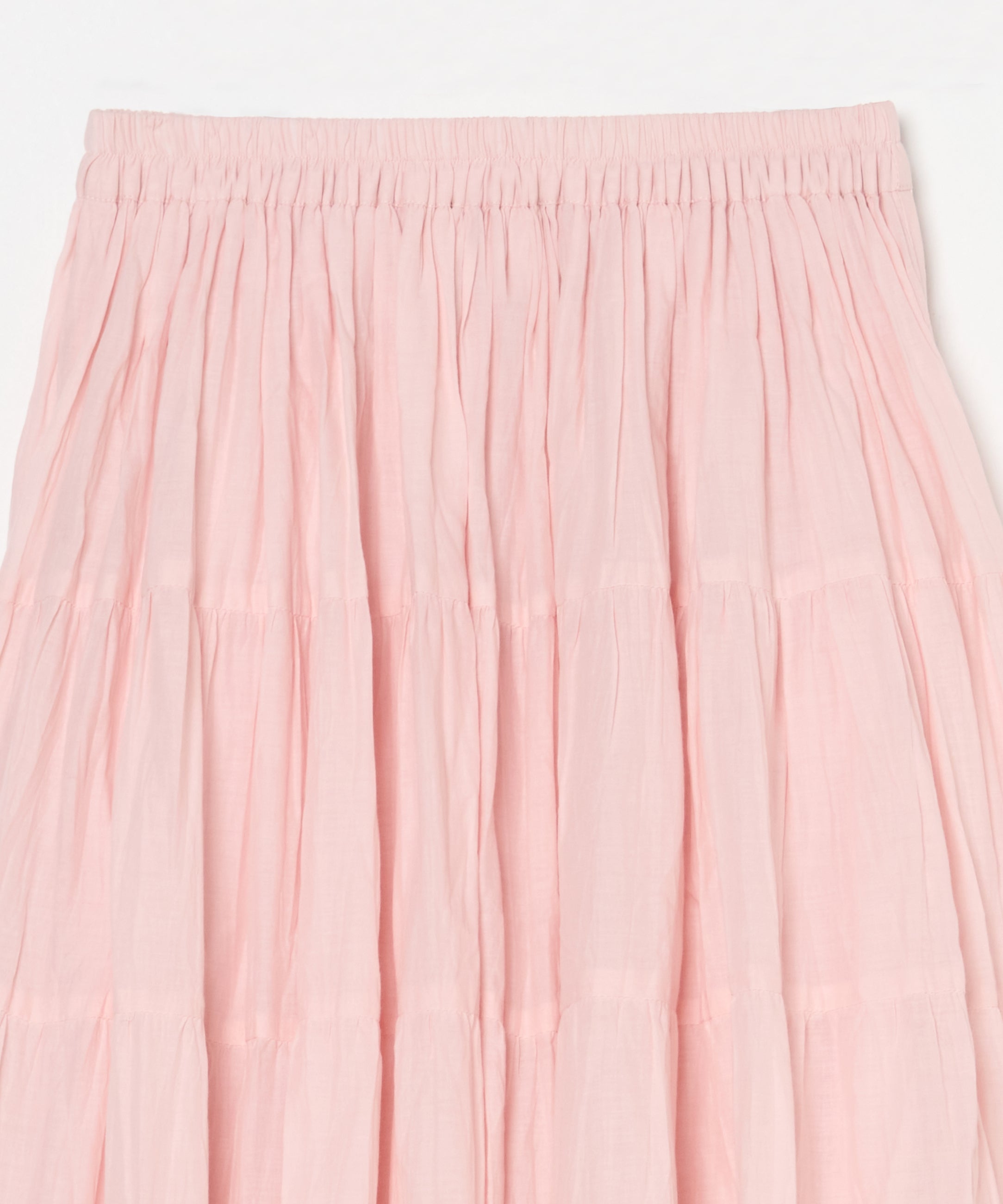 【予約】草原の虹のスカート Pink Pearl