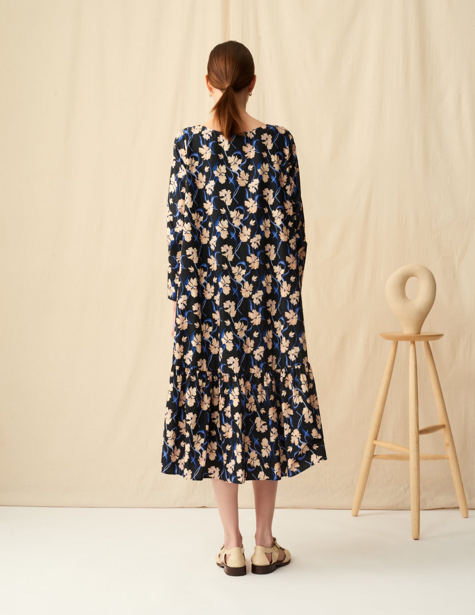 フラワーガーデンのドレス<br>Floral Dream/Black