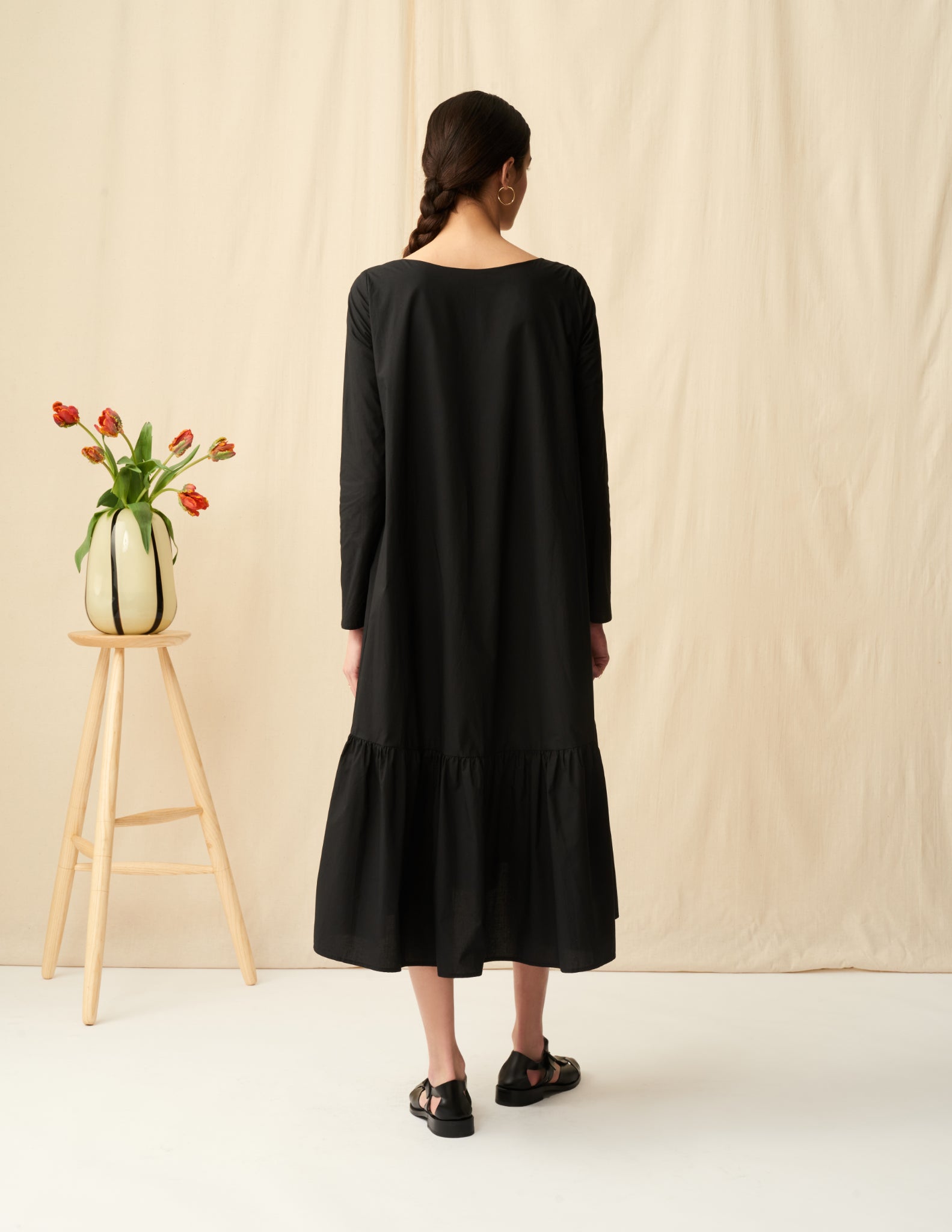 フラワーガーデンのドレス<br>Onyx