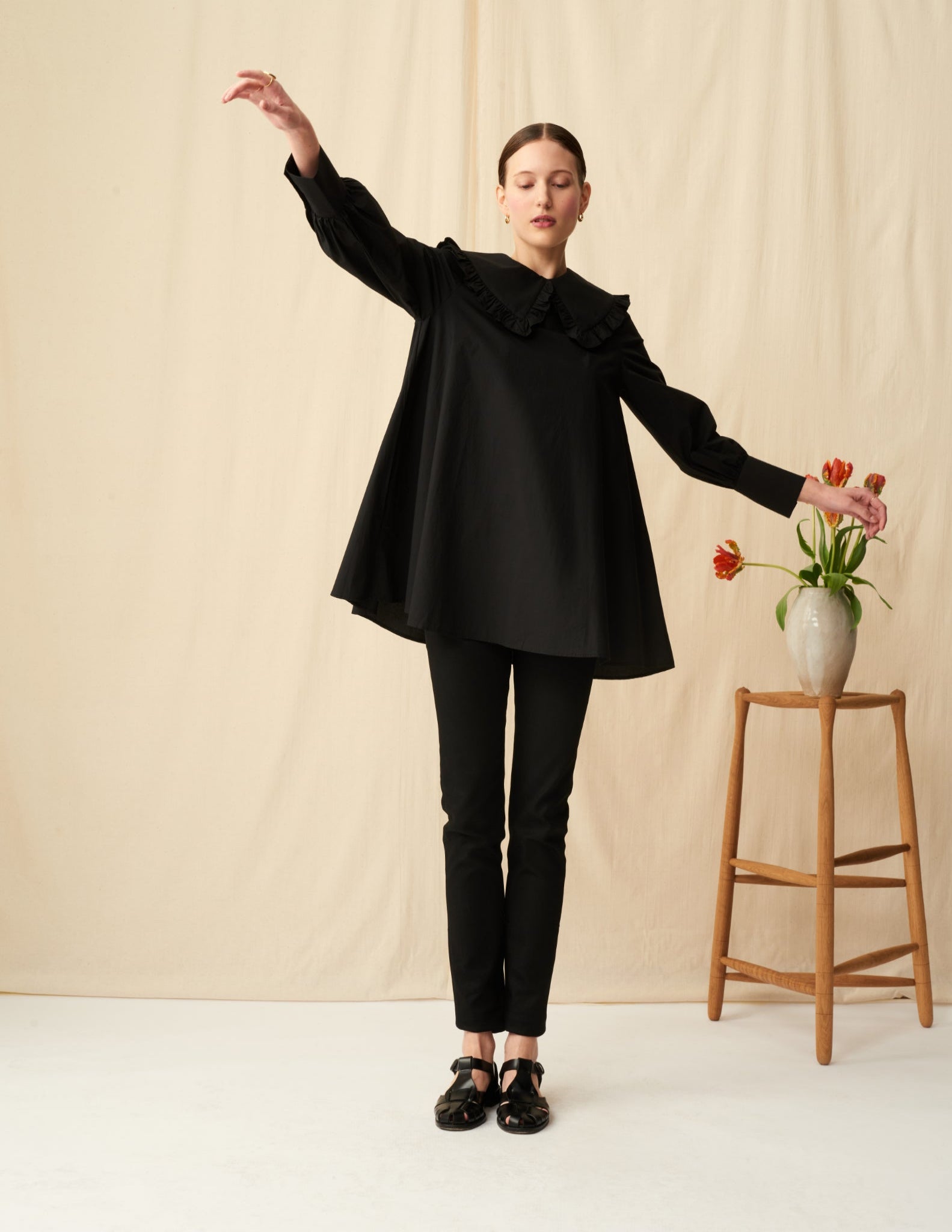 フェアリーランドのロングブラウス<br>Onyx