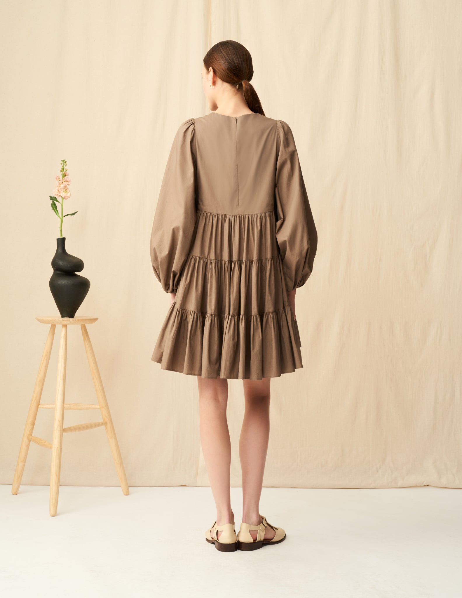 エンジェルのミニドレス<br>Oak