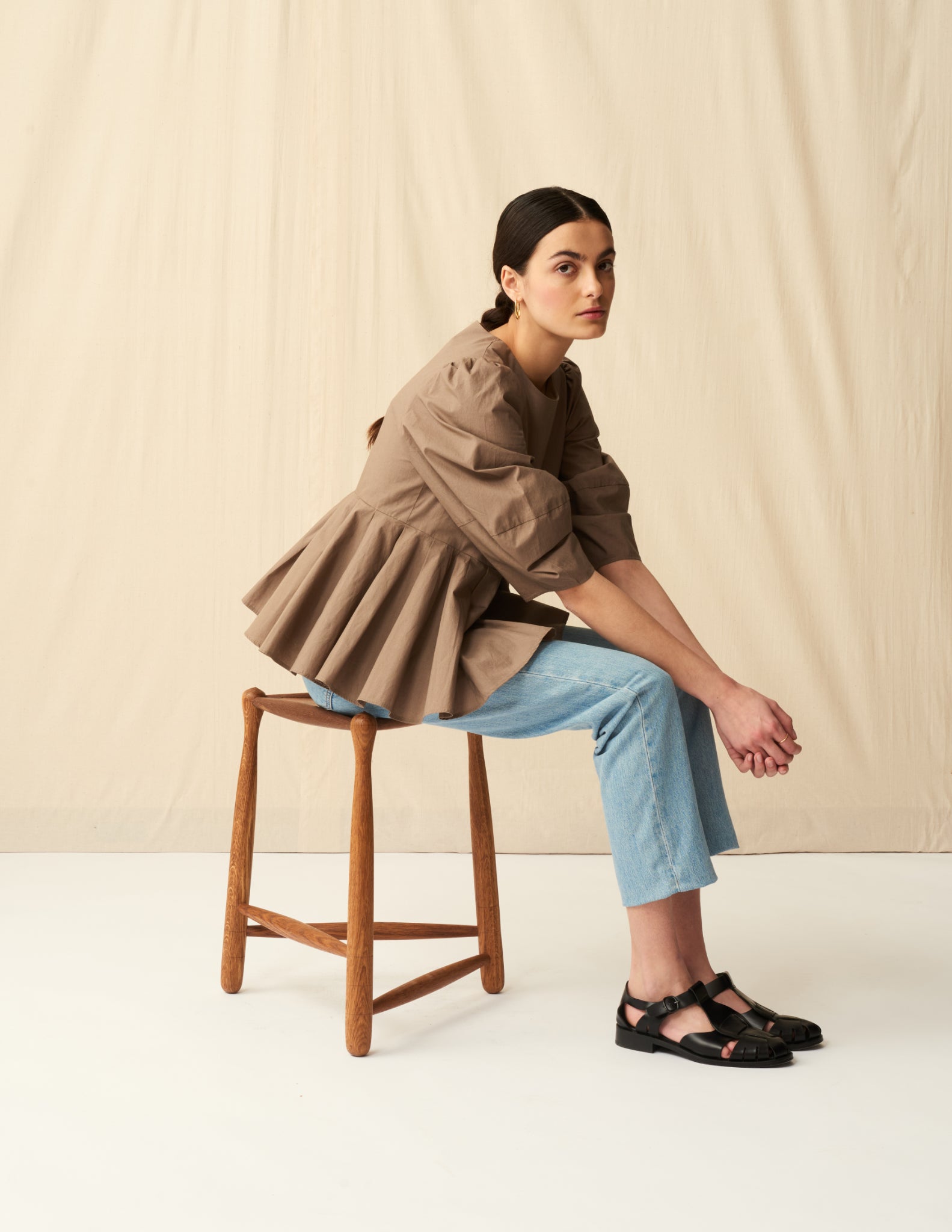 MARIHA(マリハ) 花の蕾のブラウス Oak トップス 半袖