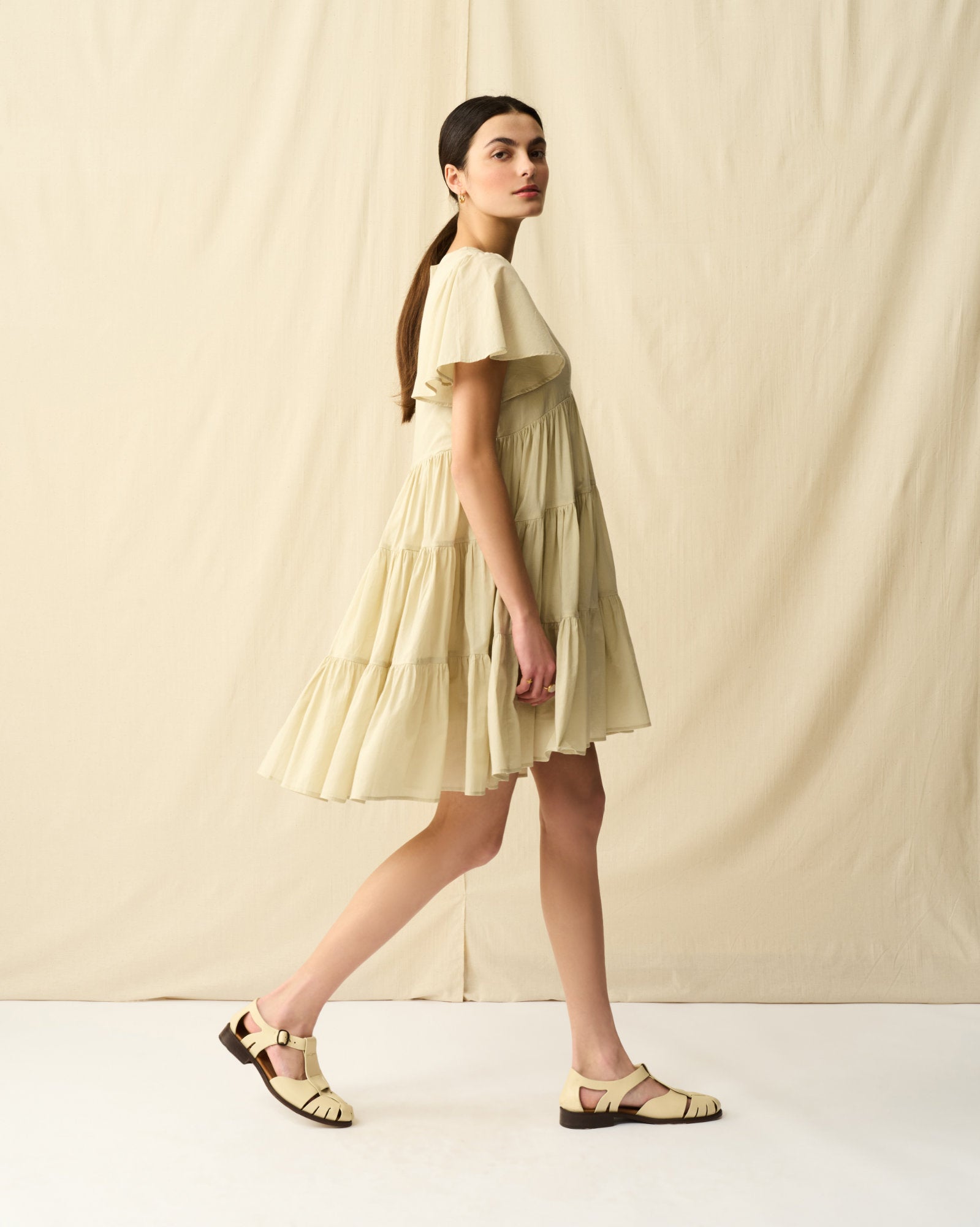 【予約】エンジェルのミニドレス Champagne