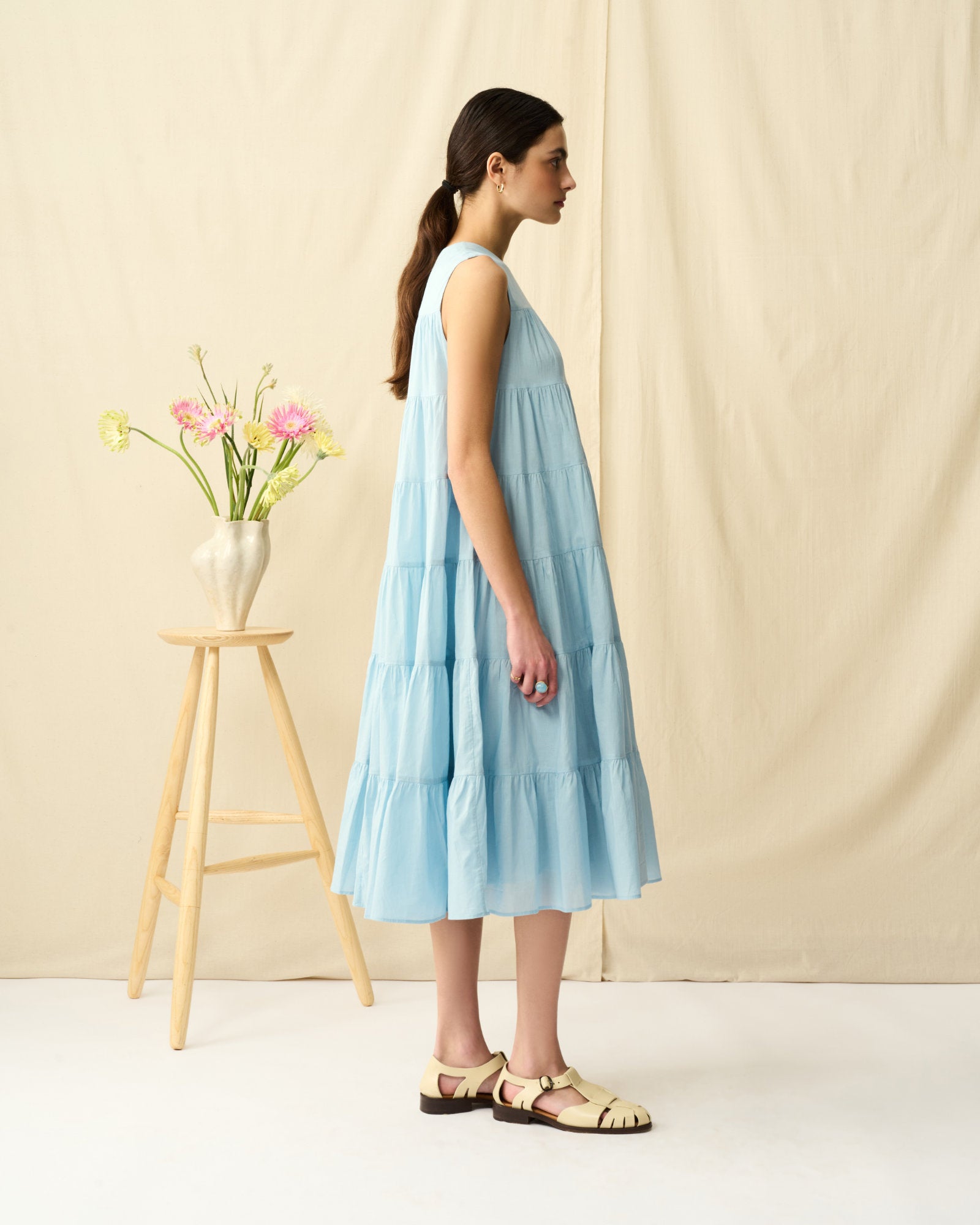 【予約】ミューズのドレス ショート Clear Sky