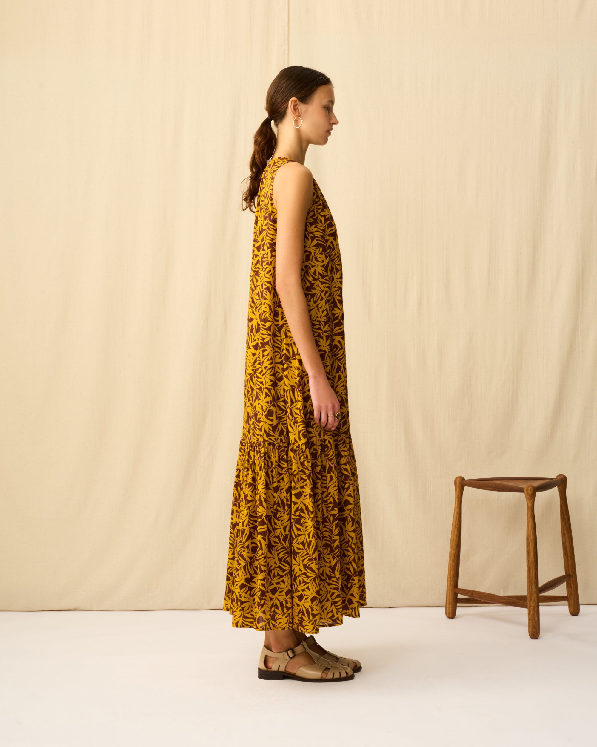 【予約】サマービューティー Breezy Leaves/Brown