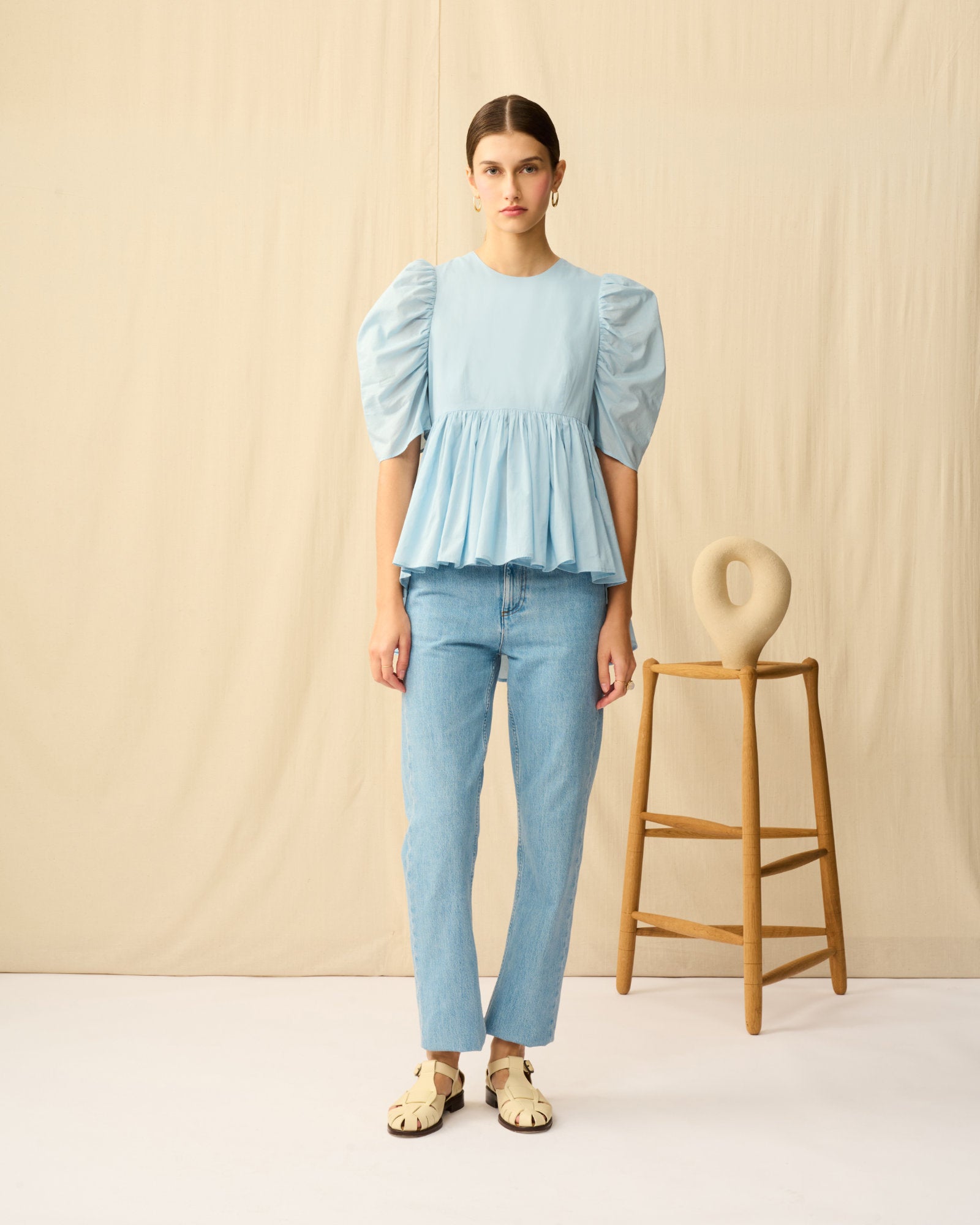 【予約】セレナーデのブラウス Clear Sky